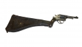 SWISS MODEL 1882 DOUBLE ACTION PISTOL WITH HOLSTER / STOCK