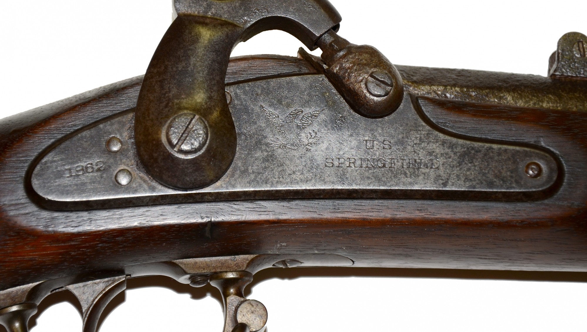 U.S. SPRINGFIELD MODEL 1861 RIFLE MUSKET, DATED 1862 — Horse Soldier
