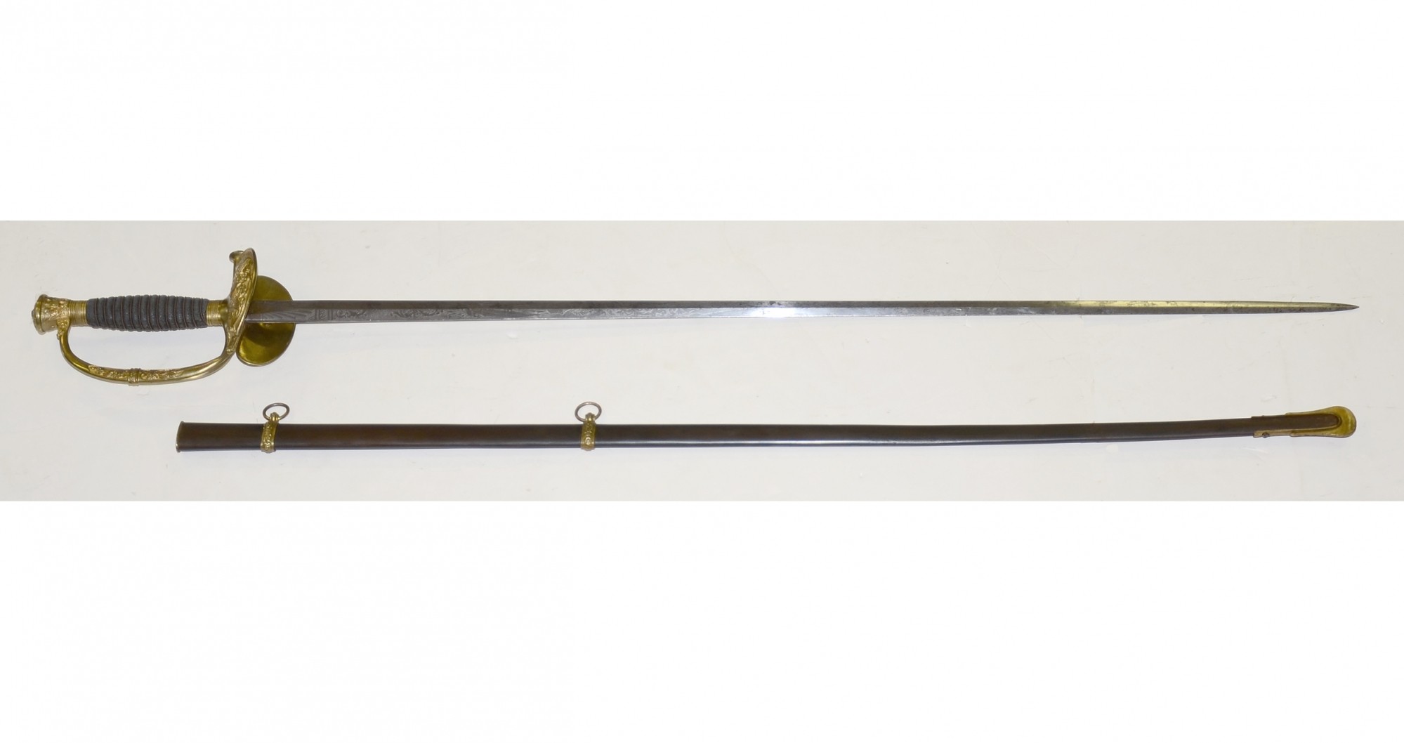 US M1860 CIVIL WAR ERA STAFF OFFICER’S SWORD