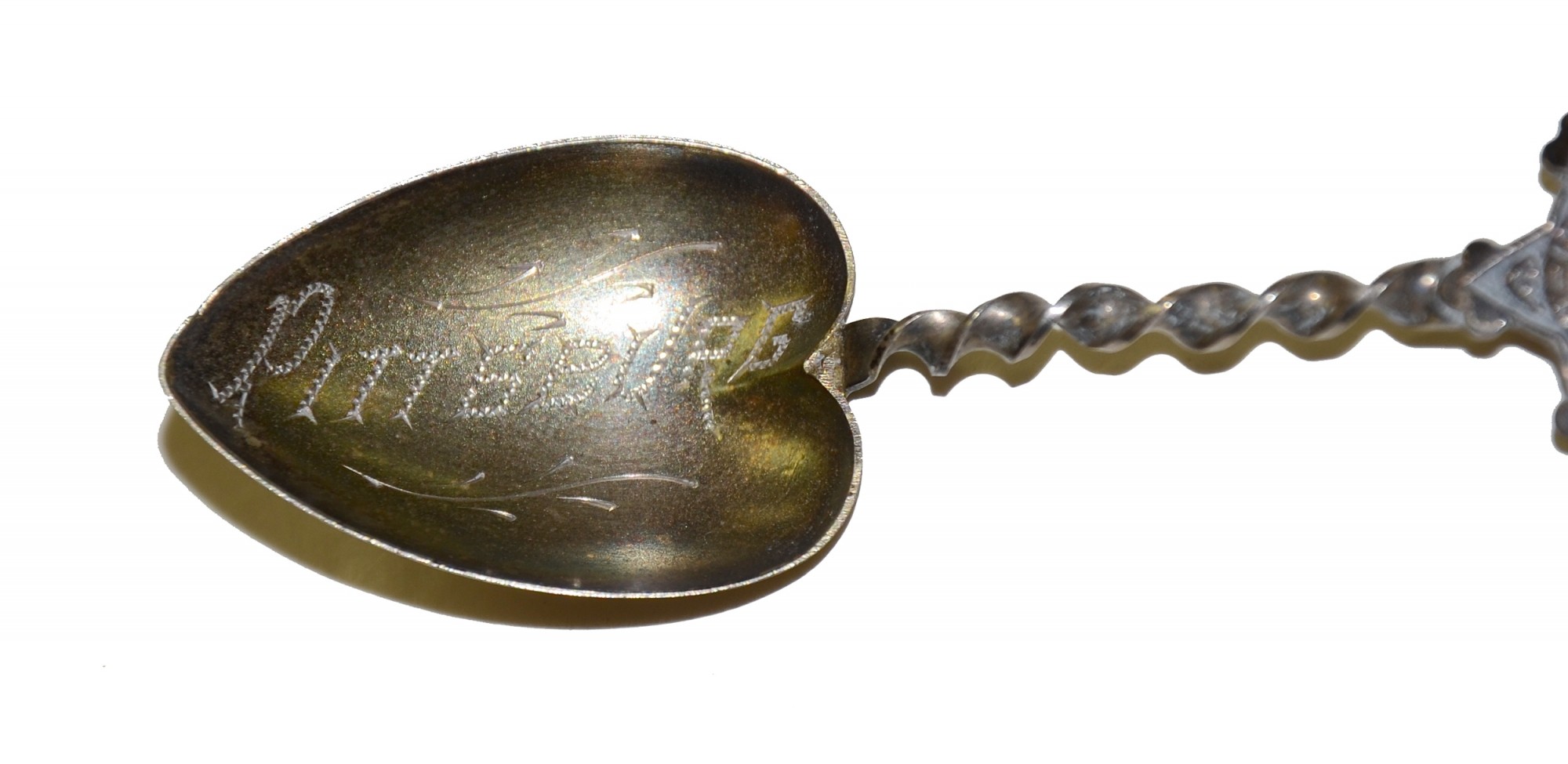 GAR SILVER SPOON FROM ‘PITTSBURG’ — Horse Soldier
