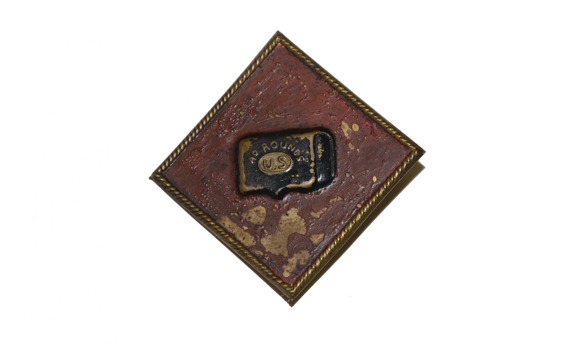 POST-CIVIL WAR 1ST DIVISION, 15TH CORPS, ARMY OF THE TENNESSEE BADGE