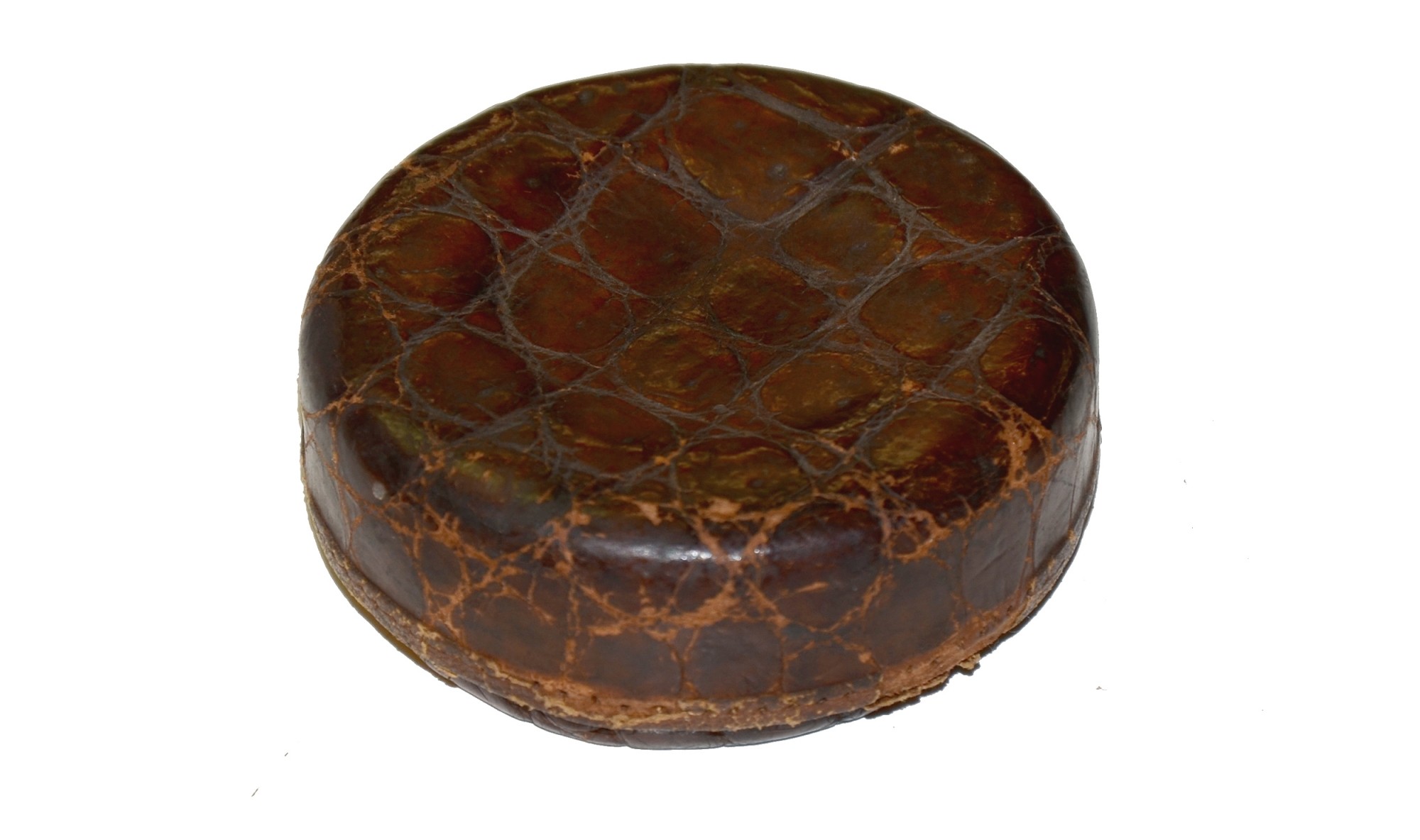 1870’S FOLDING DRINKING CUP ID’D TO 1ST MASSACHUSETTS CAVALRY & 5TH MASSACHUSETTS CAVALRY (COLORED) OFFICER