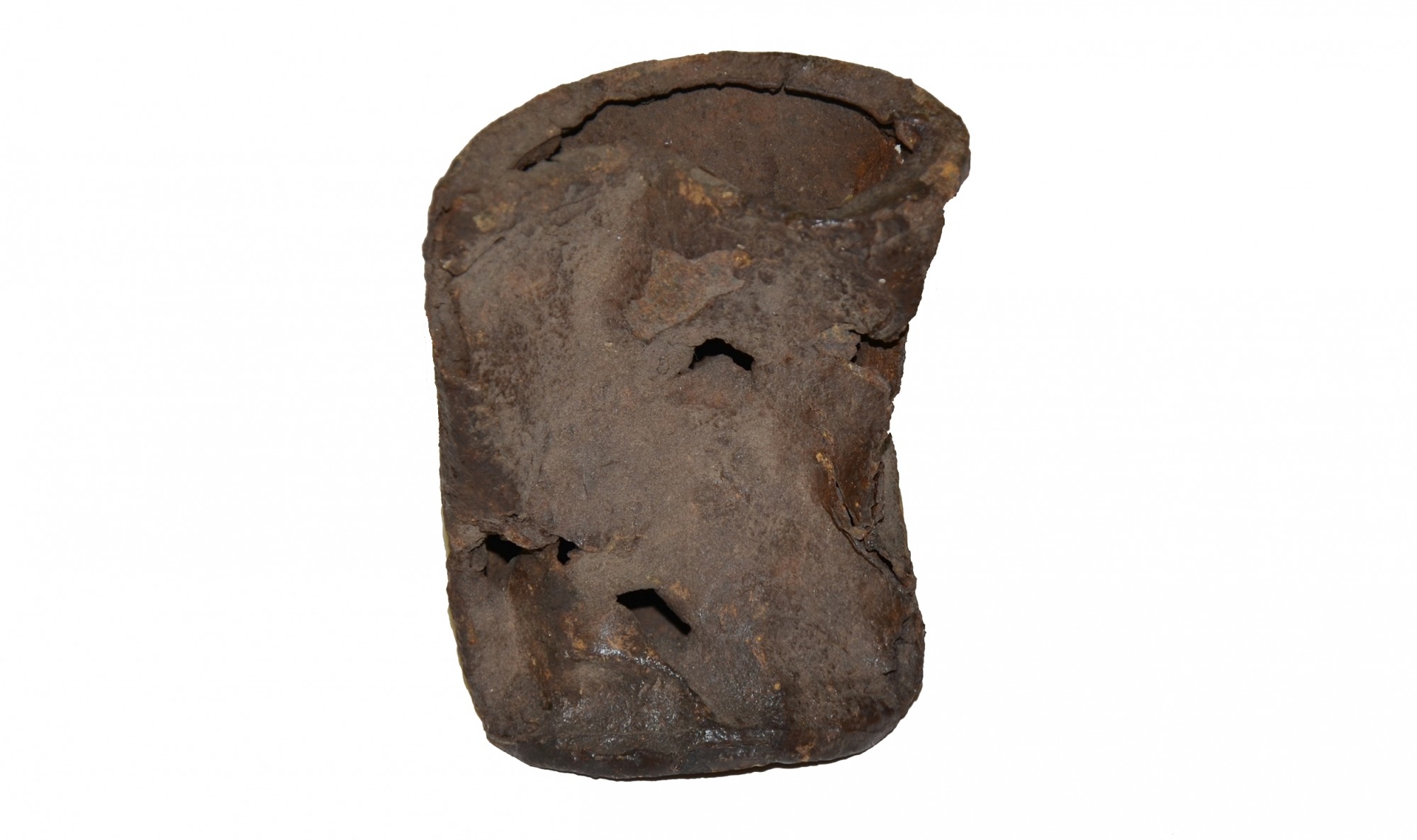 CIVIL WAR RATION CAN DUG IN THE WILDERNESS