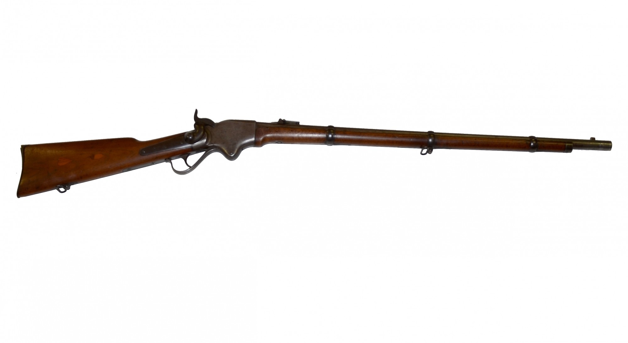 VERY FINE, ORIGINAL M1860 SPENCER RIFLE IDENTIFIED TO DAVID PETTIT, 6TH INDEPENDENT COMPANY, OHIO SHARPSHOOTERS