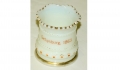 GETTYSBURG SOUVENIR CUSTARD GLASS TOOTHPICK HOLDER
