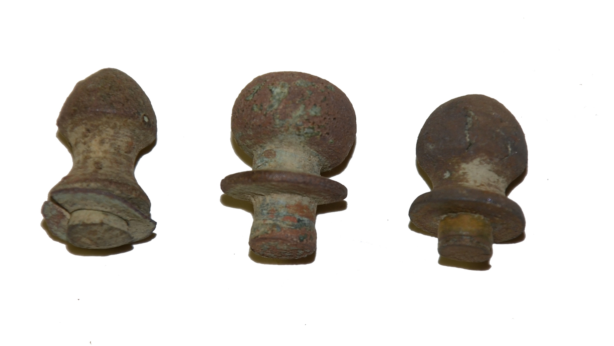 GETTYSBURG BRASS CARTRIDGE BOX FINIAL FROM THE ROSENSTEEL FAMILY COLLECTION