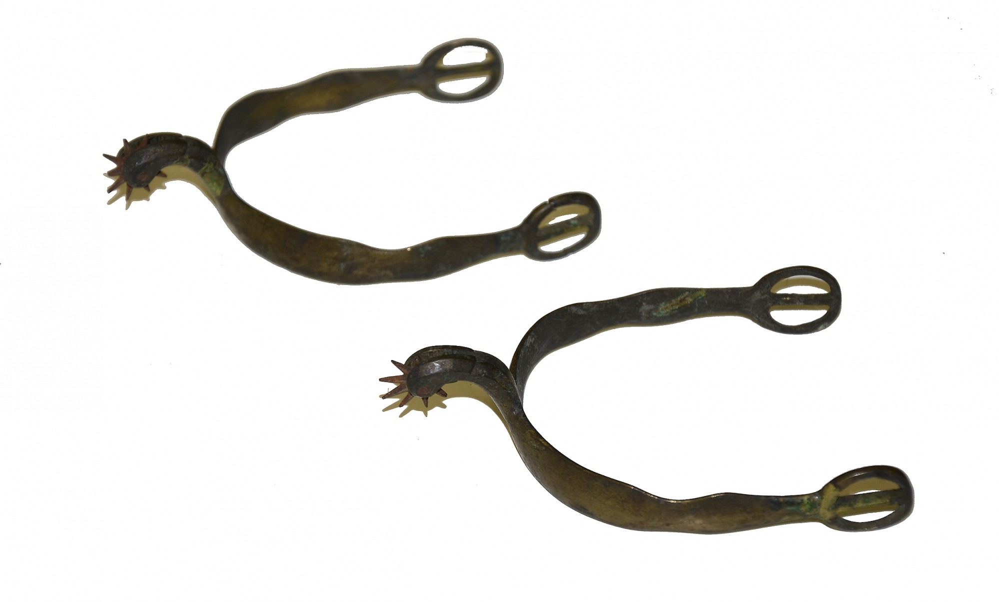 EARLY 19TH CENTURY SPURS, CA. 1830s-40s