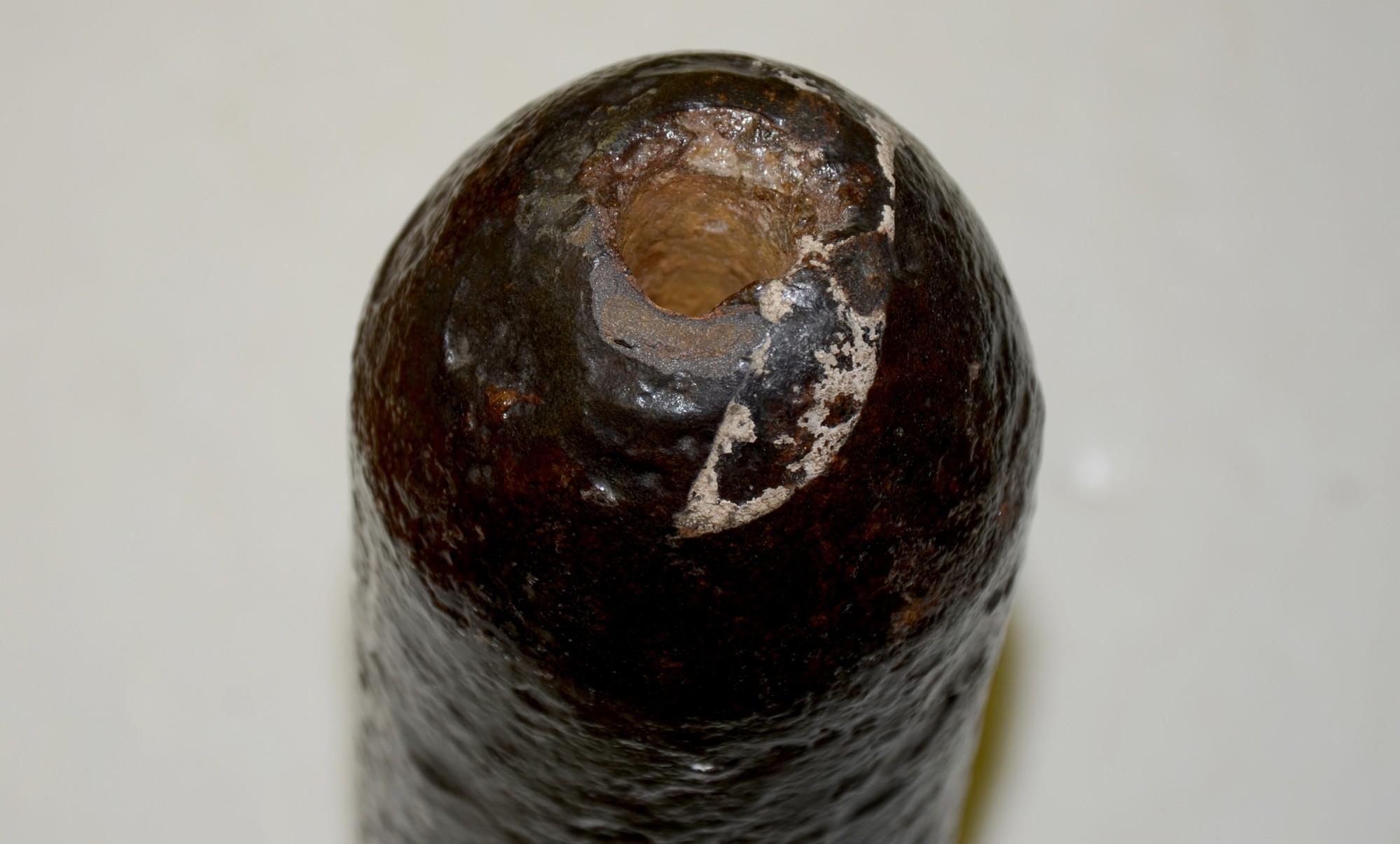 CONFEDERATE READ SHELL RECOVERED AT CHANCELLORSVILLE — Horse Soldier