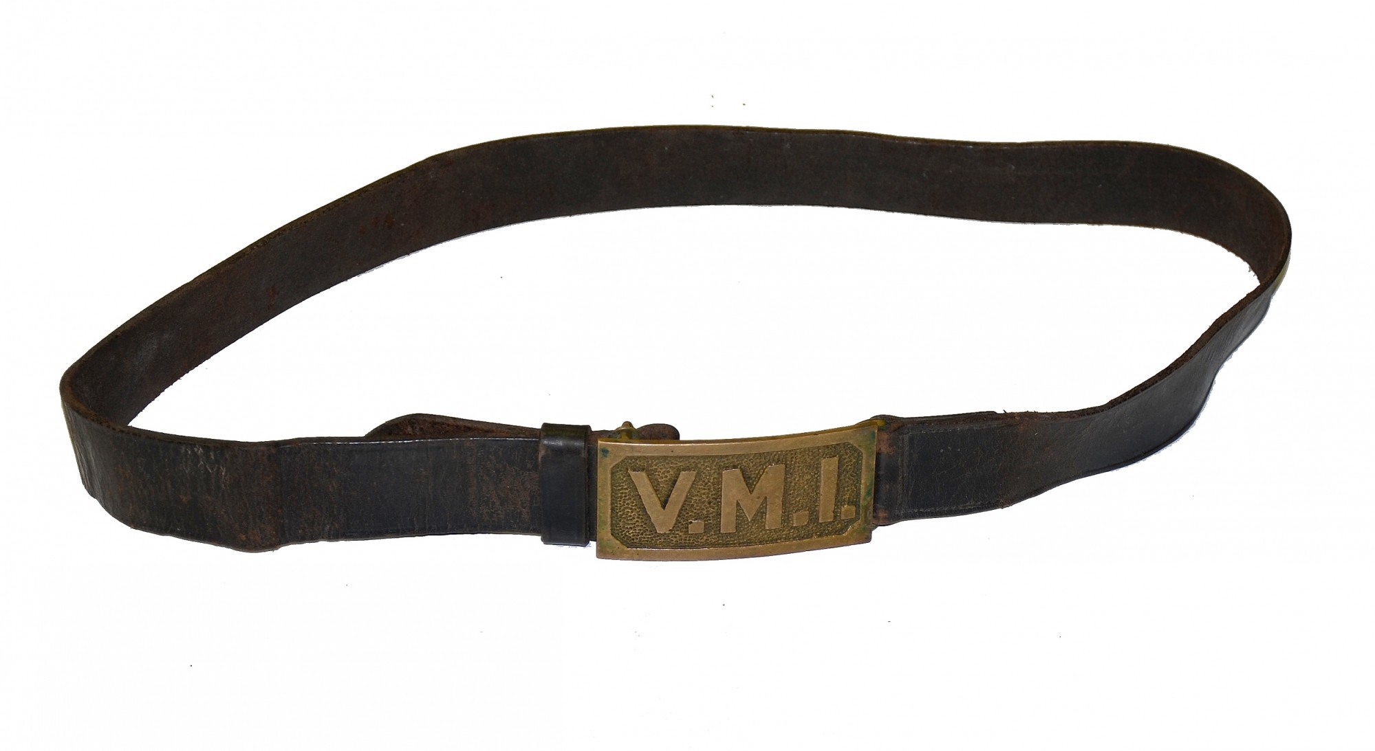 CIRCA 1900 WAIST BELT FOR VIRGINIA MILITARY INSTITUTE CADET