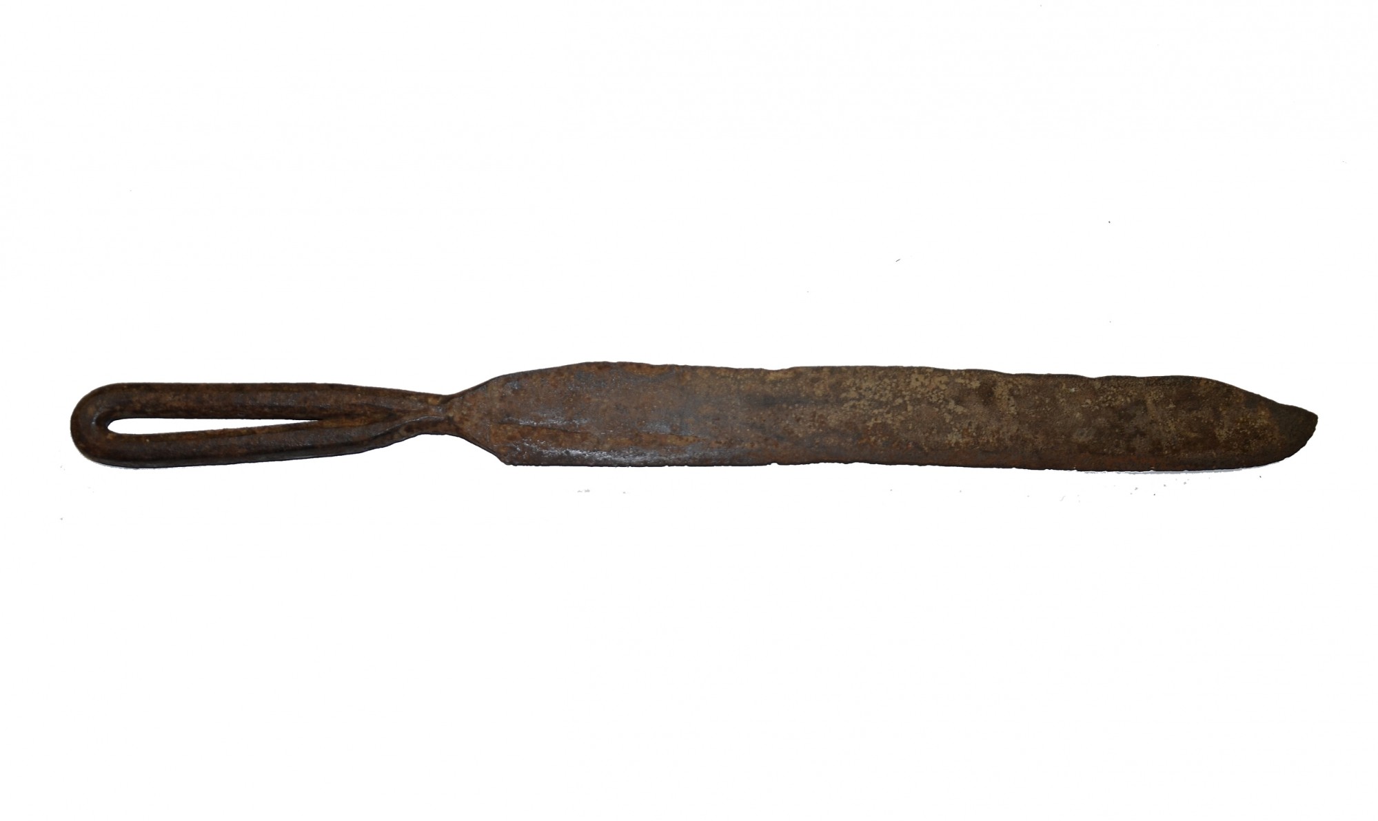BLACKSMITH MADE FIGHTING KNIFE RECOVERED AT NASHVILLE TENNESSEE — Horse