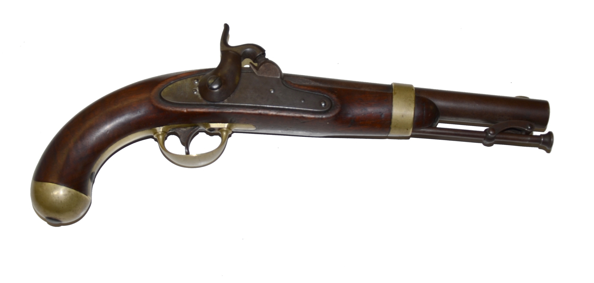 MODEL 1842 ASTON PISTOL DATED 1848