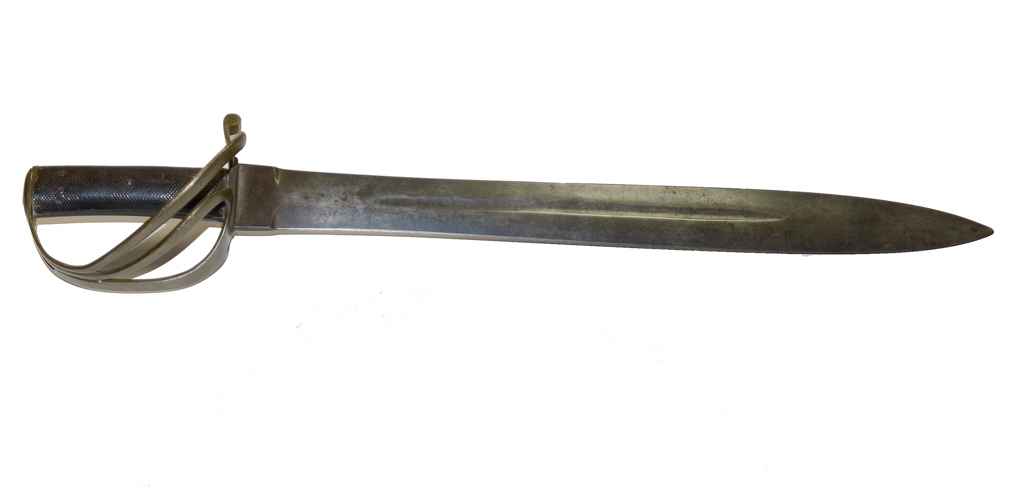 VERY FINE CONFEDERATE COURTNEY & TENNANT NAVAL CUTLASS BY ROBERT MOLE