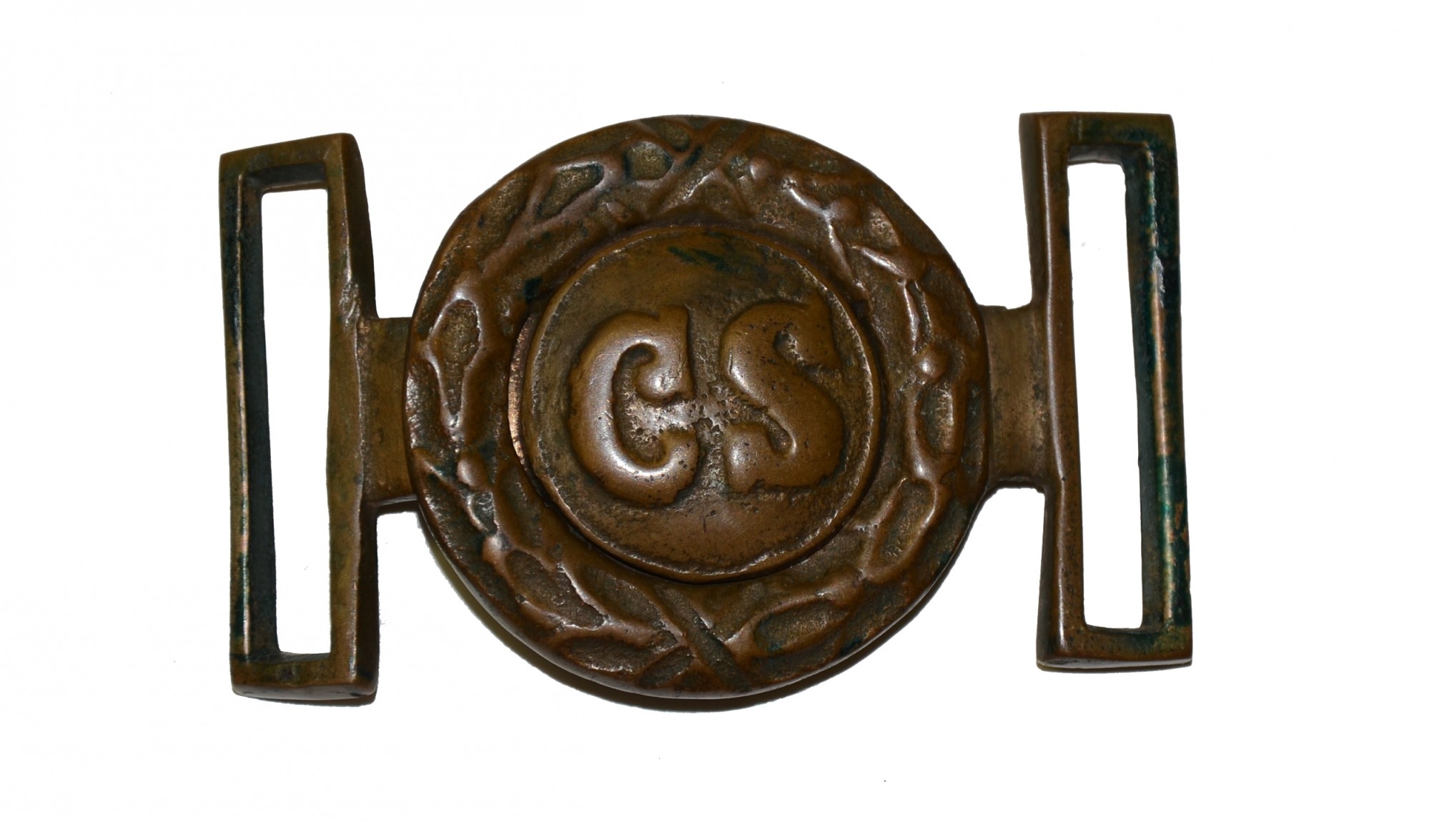 TWO PIECE CONFEDERATE CS BUCKLE — Horse Soldier