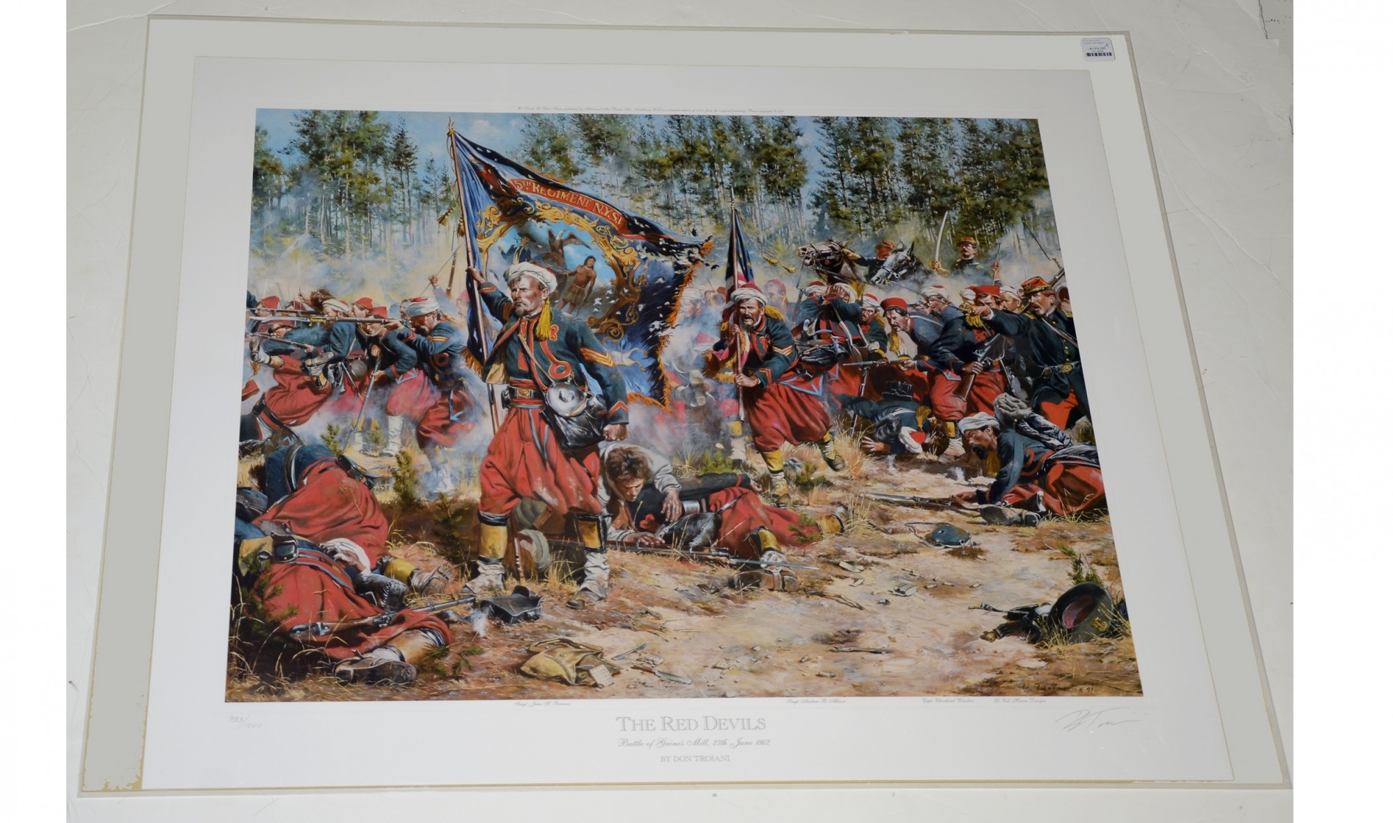 THE RED DEVILS – BATTLE OF GAINES’ MILL, 27TH JUNE 1862 – DON TROIANI