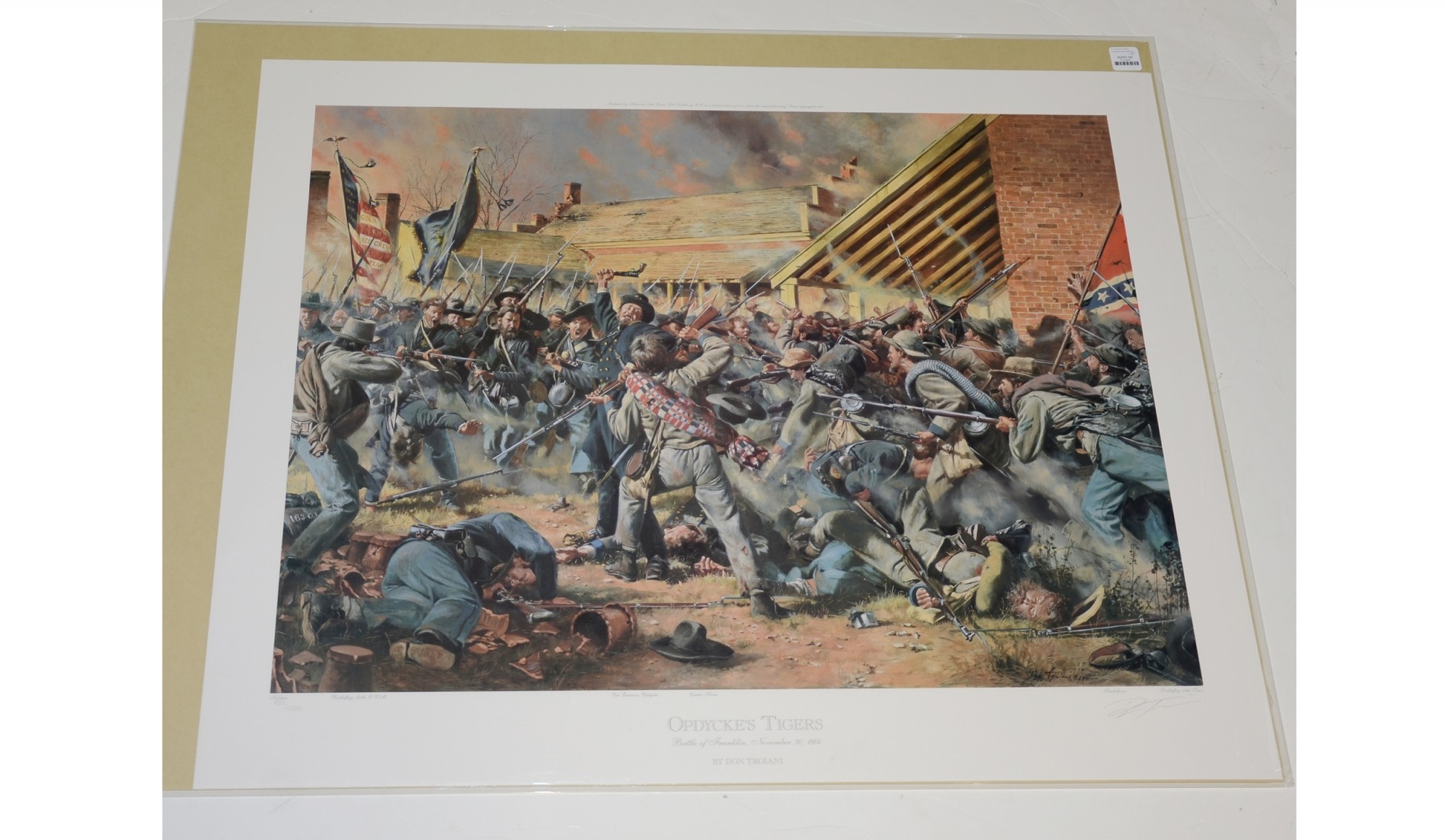 OPDYCKE’S TIGERS: BATTLE OF FRANKLIN, NOV. 30, 1864 - DON TROIANI