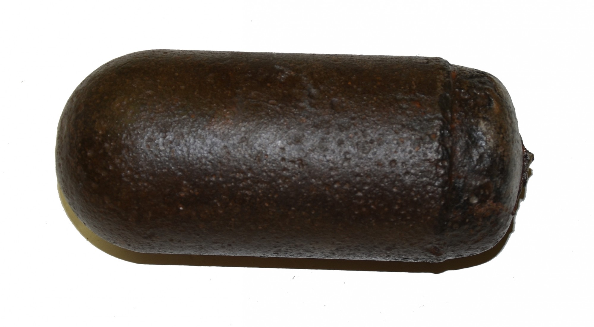 EXCAVATED C.S. DYER 3” ARTILLERY SHELL