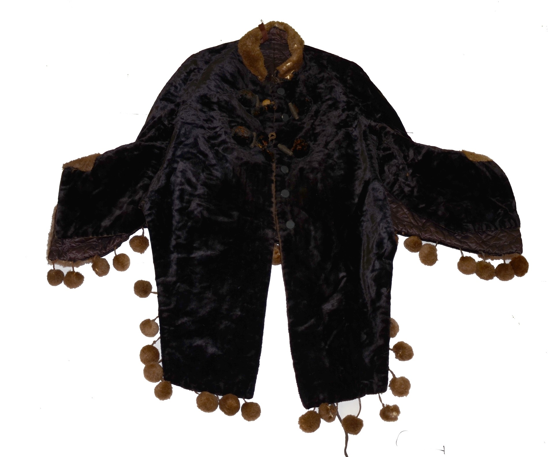 VELVET MANTLE C. 1870-1890