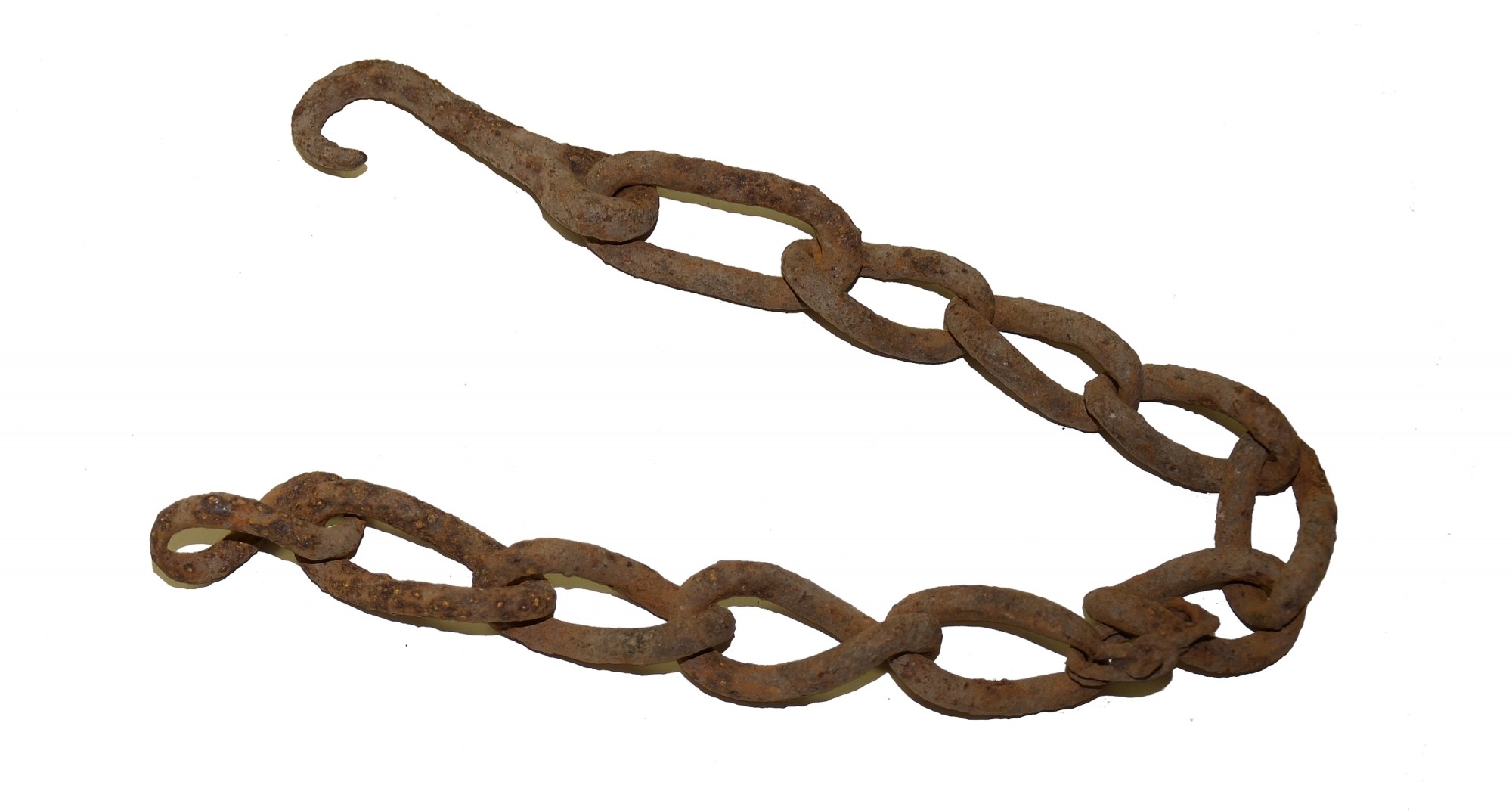 19TH CENTURY IRON CHAIN RECOVERED AT GETTYSBURG — Horse Soldier