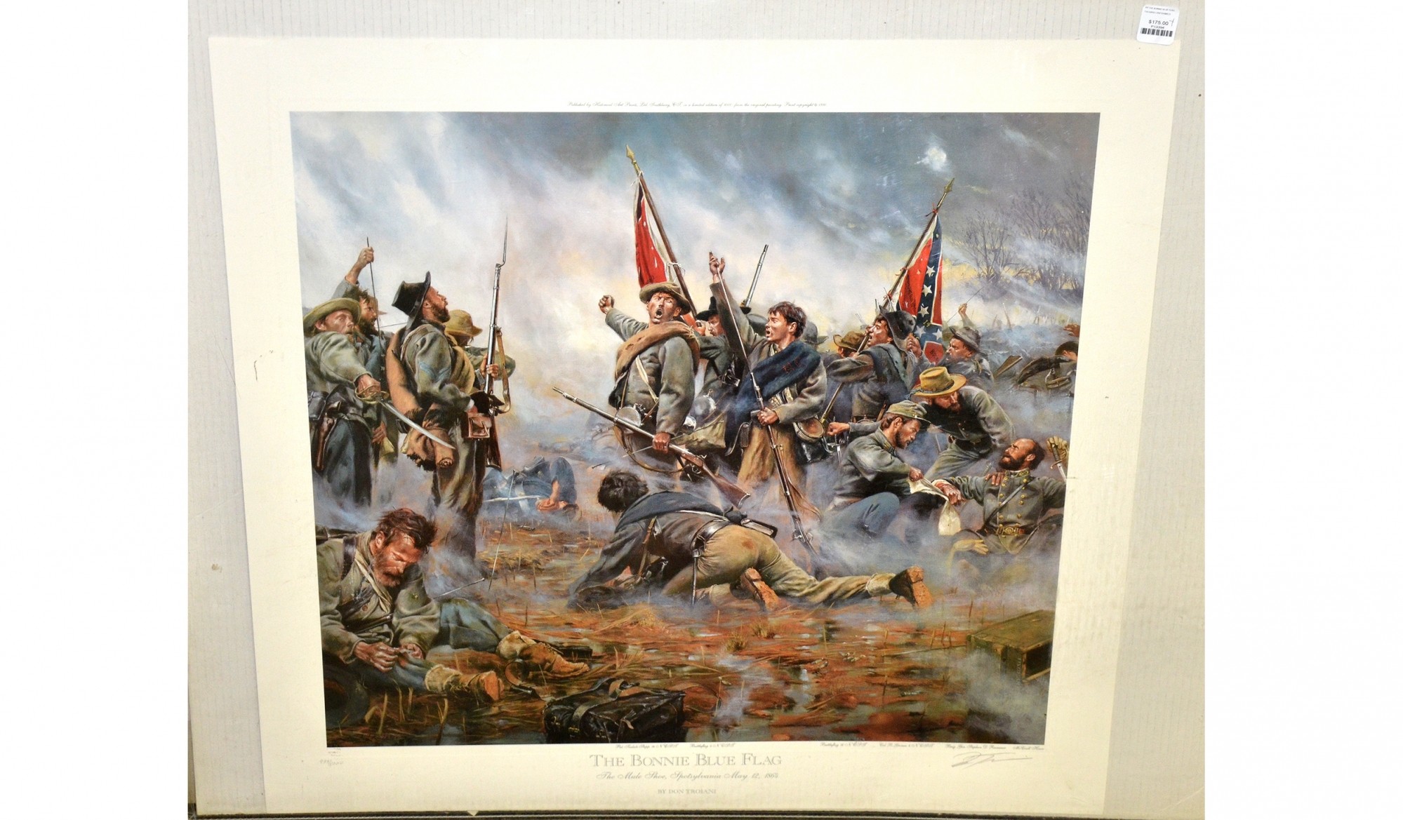 THE BONNIE BLUE FLAG: THE MULE SHOE, SPOTSYLVANIA, MAY 12, 1864 – DON TROIANI