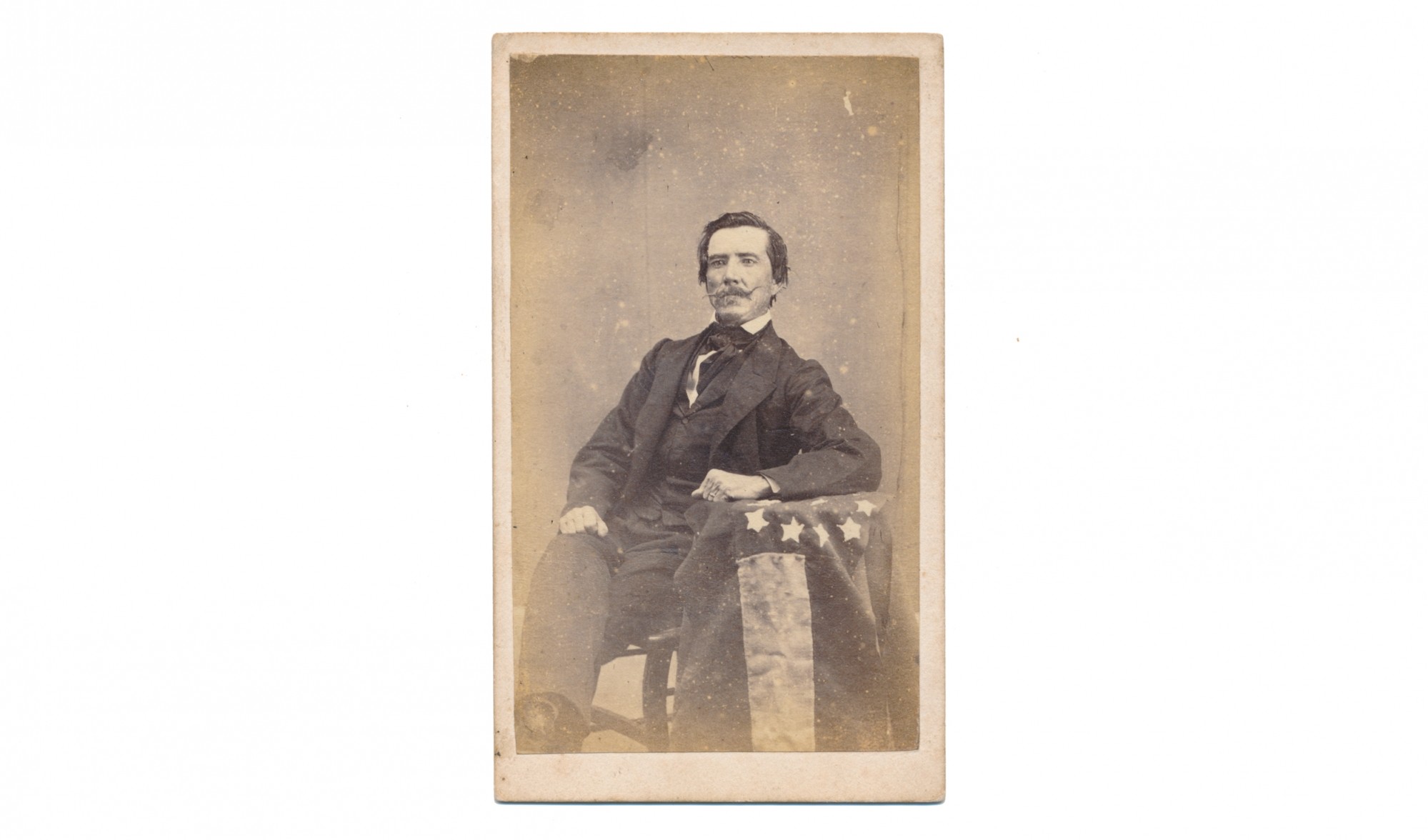 FINE CDV OF CAPTAIN RAPHAEL SEMMES, CSN