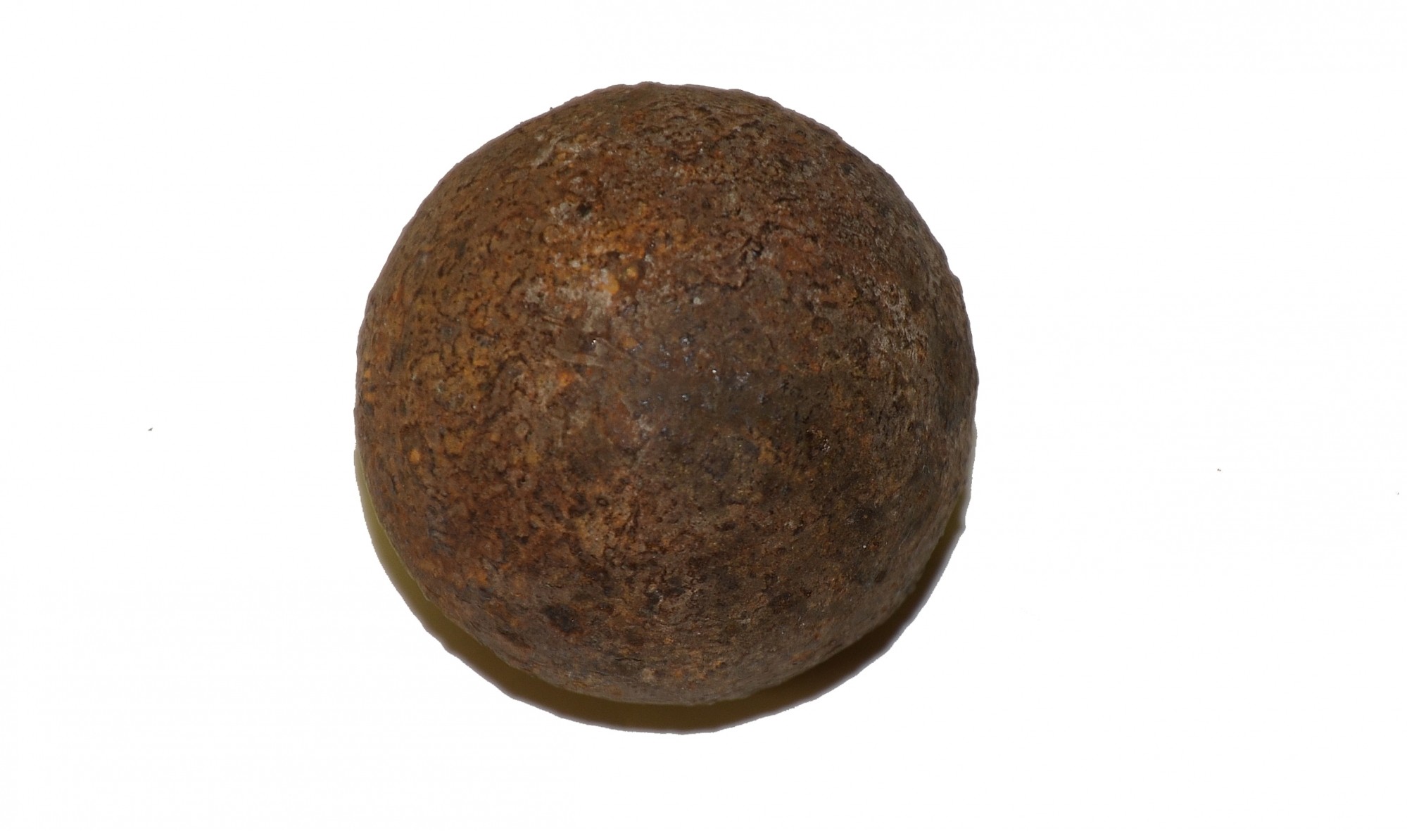 US 4.52INCH GRAPESHOT BALL FROM SHIELDS MUSEUM, GETTYSBURG — Horse Soldier
