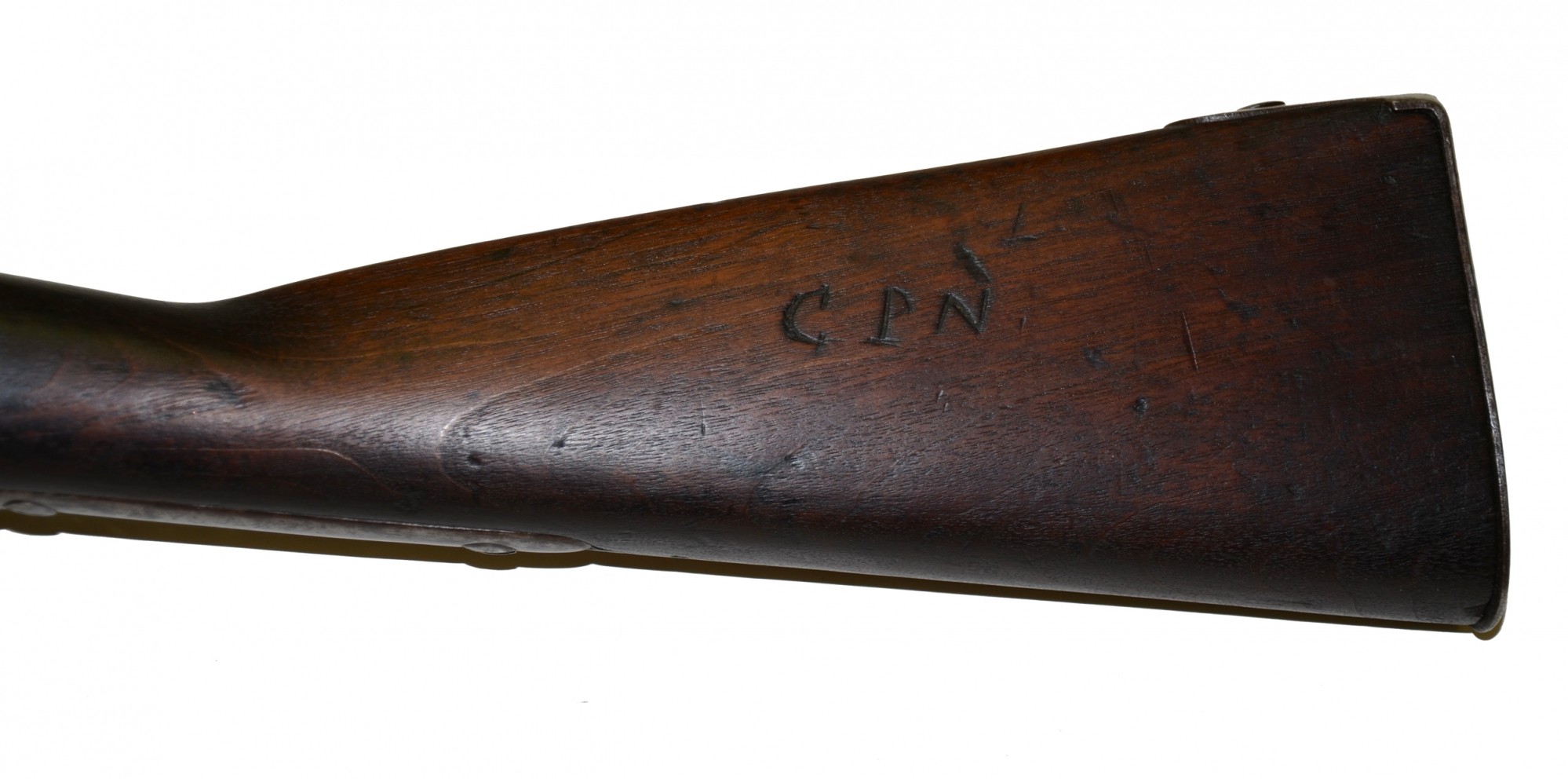 ORIGINAL M1816 'W. L. EVANS' UNALTERED FLINTLOCK MUSKET — Horse