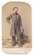 FULL STANDING VIEW OF 82ND PENNSYLVANIA OFFICER