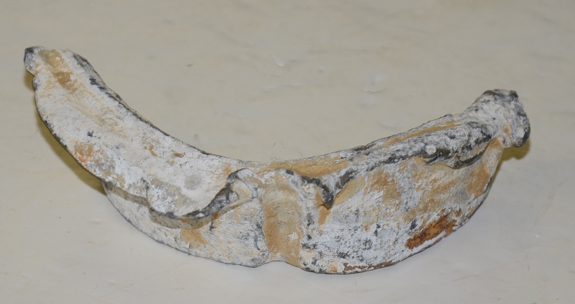 ARTILLERY SHELL SABOT FRAGMENT RECOVERED AT FREDERICKSBURG, VA