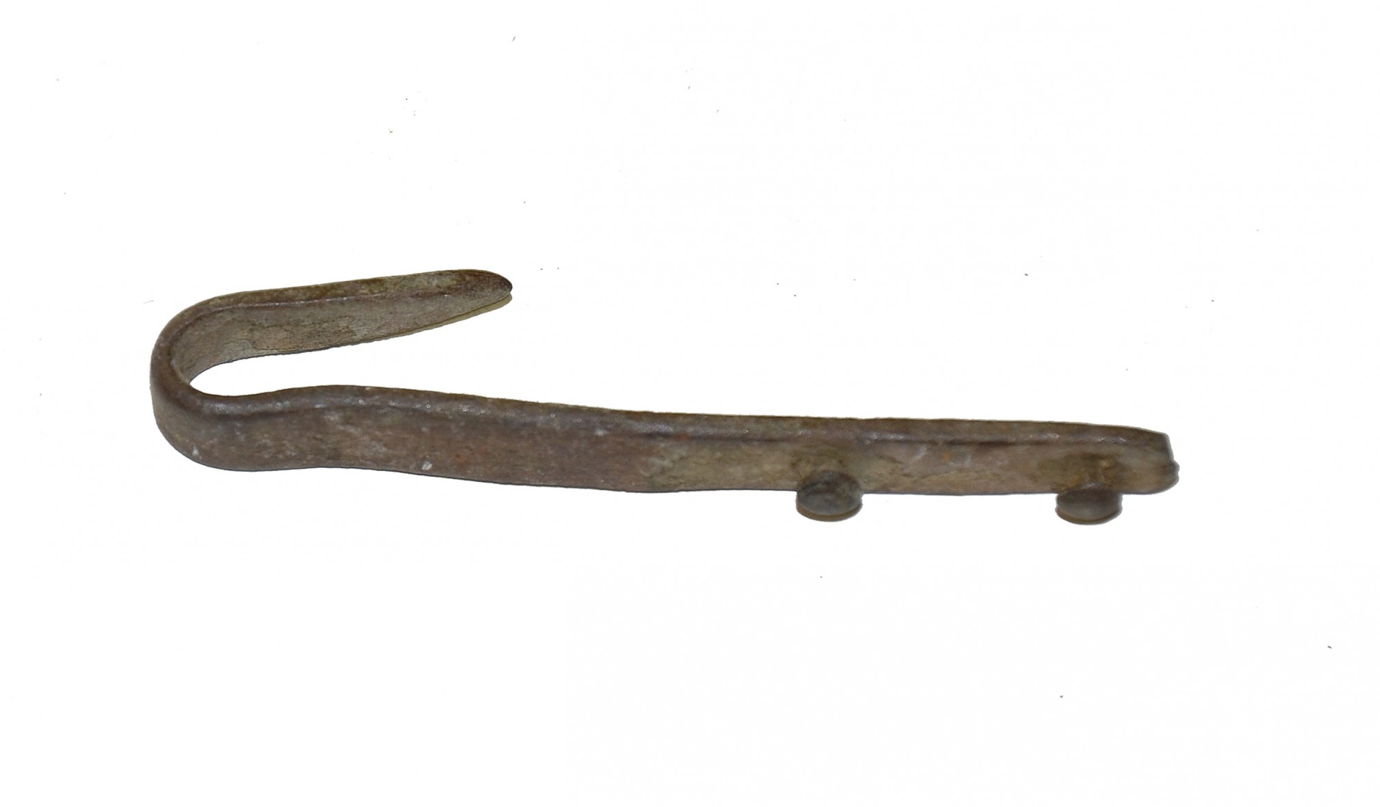 US/CS BRASS MUSKET SLING HOOK ADJUSTER RECOVERED ON THE SHERFY FARM, GETTYSBURG