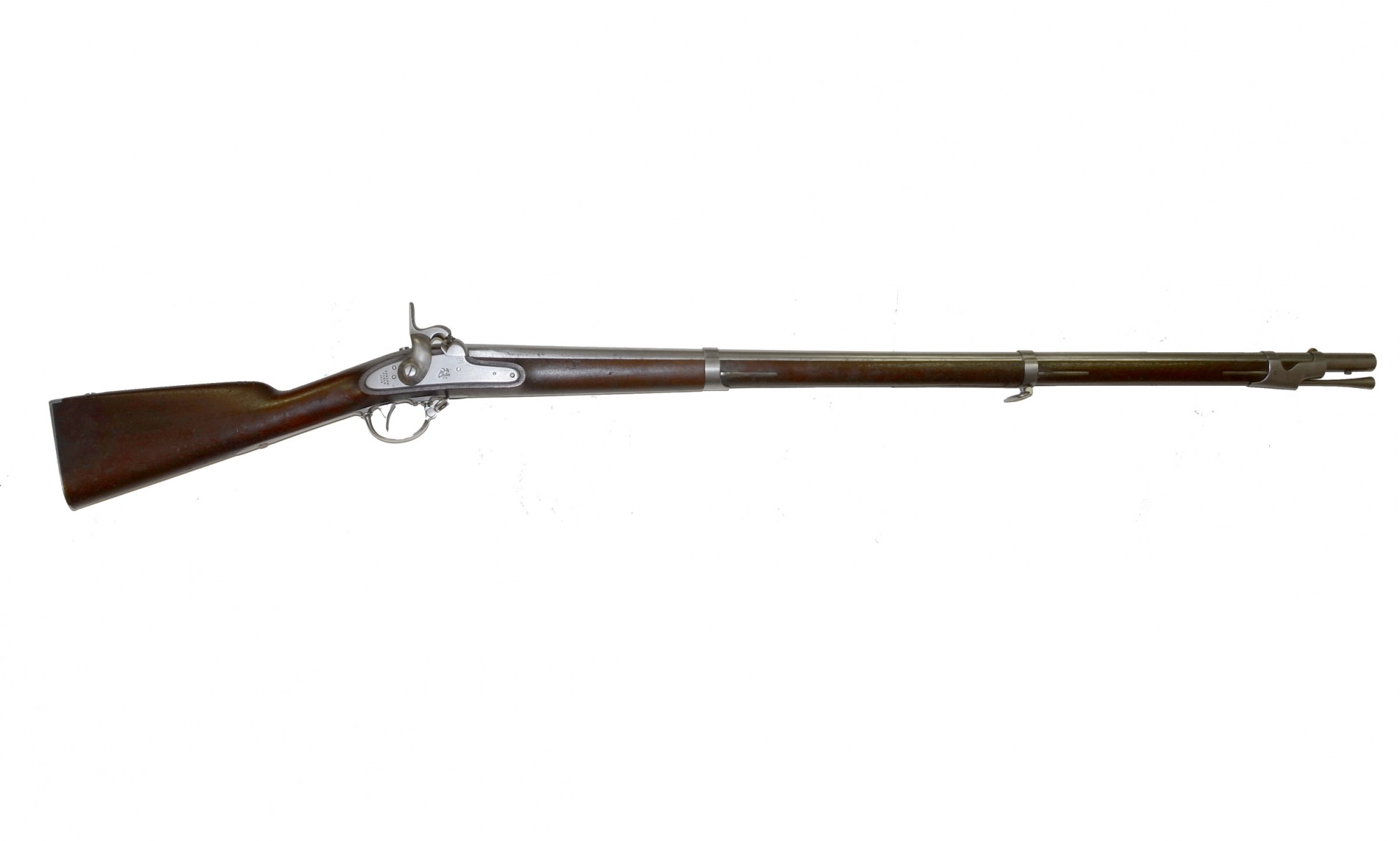 SPRINGFIELD M1842 U.S. PERCUSSION MUSKET DATED 1850