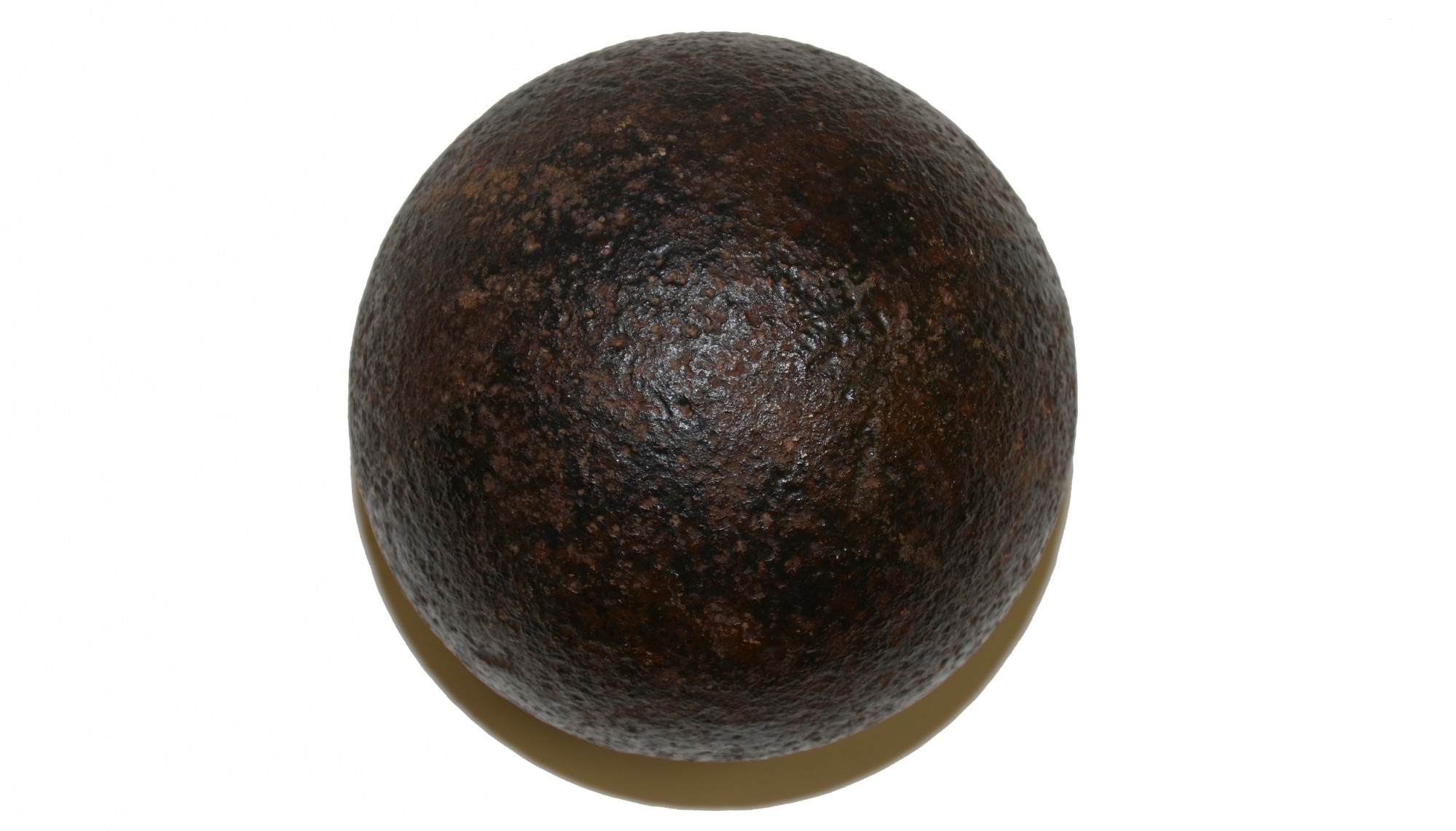 CS 4.52” 12 POUND SPHERICAL SHELL FOUND AT GETTYSBURG — Horse Soldier