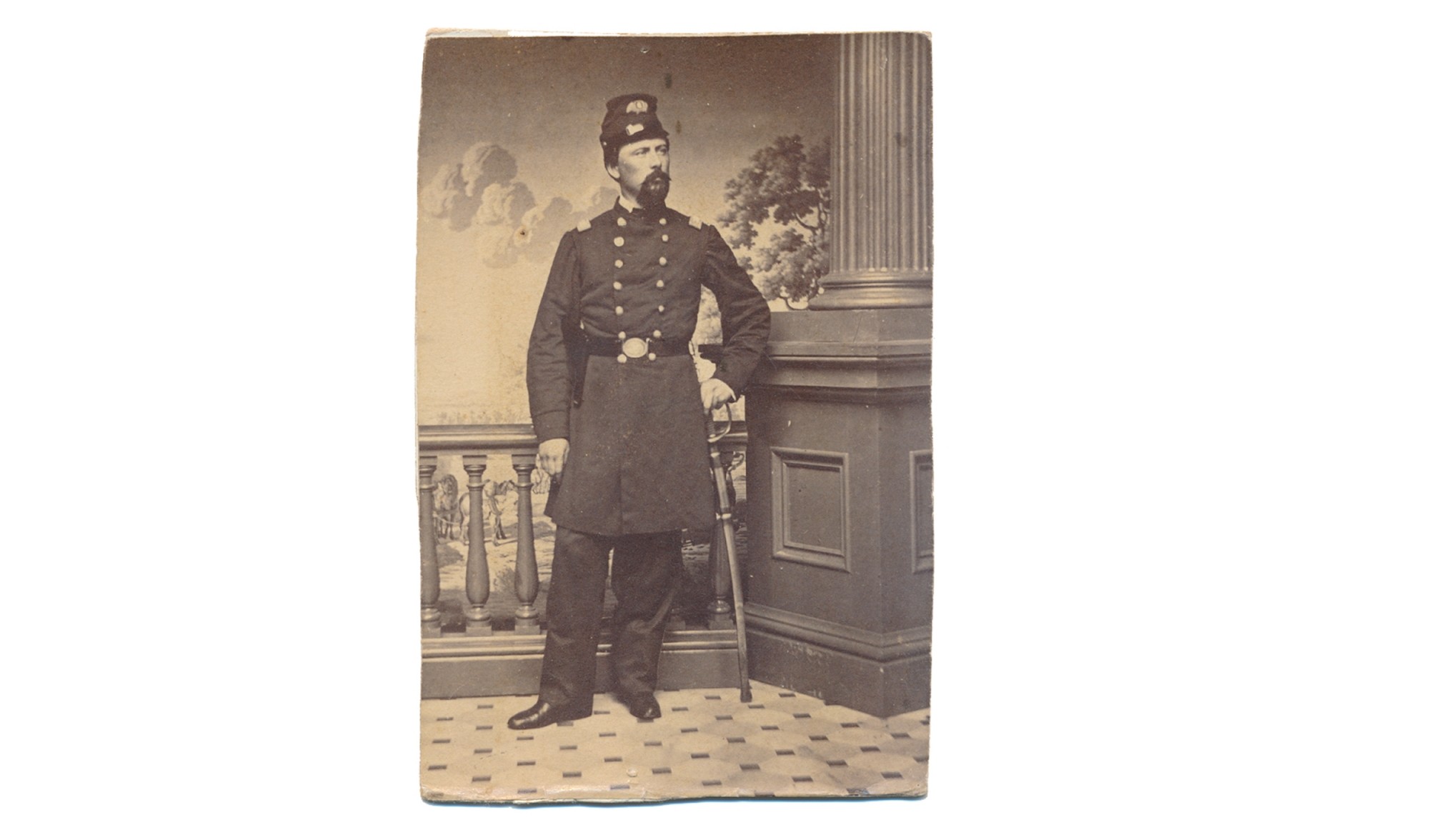 CDV OF US GENERAL EDWARD WINSLOW HINKS
