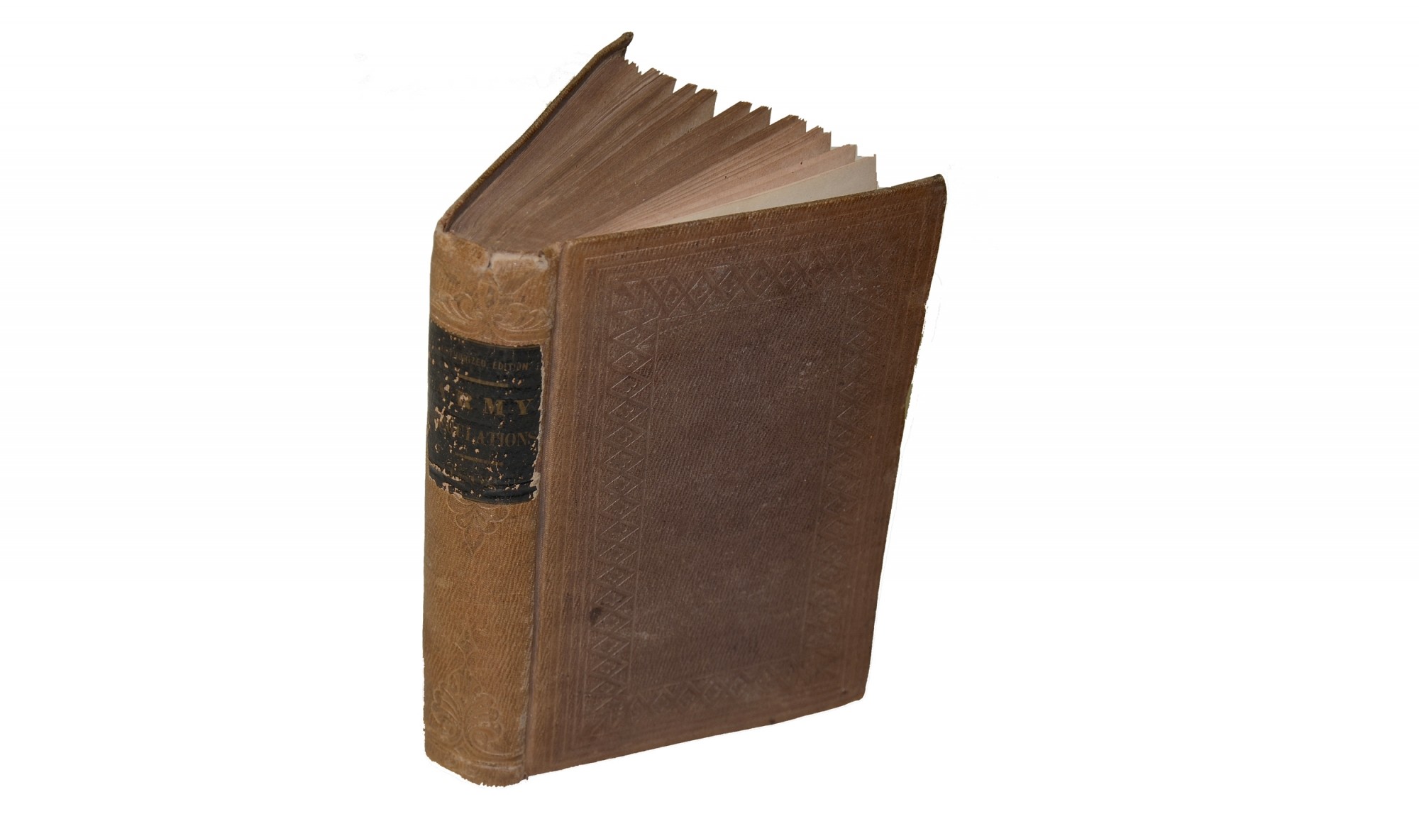 REGULATIONS FOR THE ARMY OF THE CONFEDERATE STATES, 1862 1ST EDITION