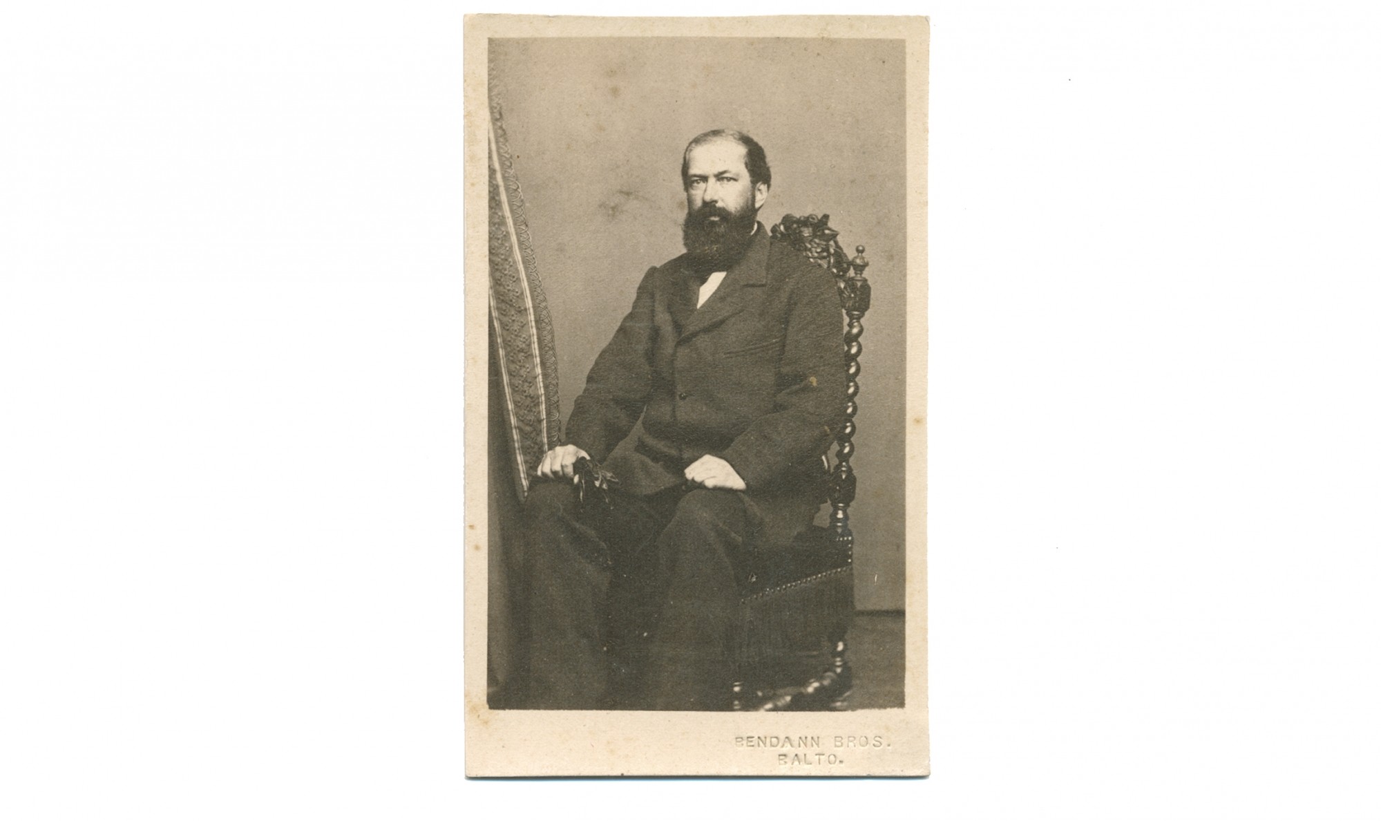 CDV OF GEORGE PROCTOR KANE OF BALTIMORE