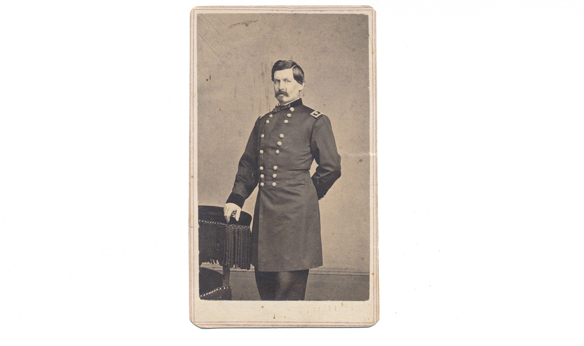 CDV OF US GENERAL GEORGE McCLELLAN