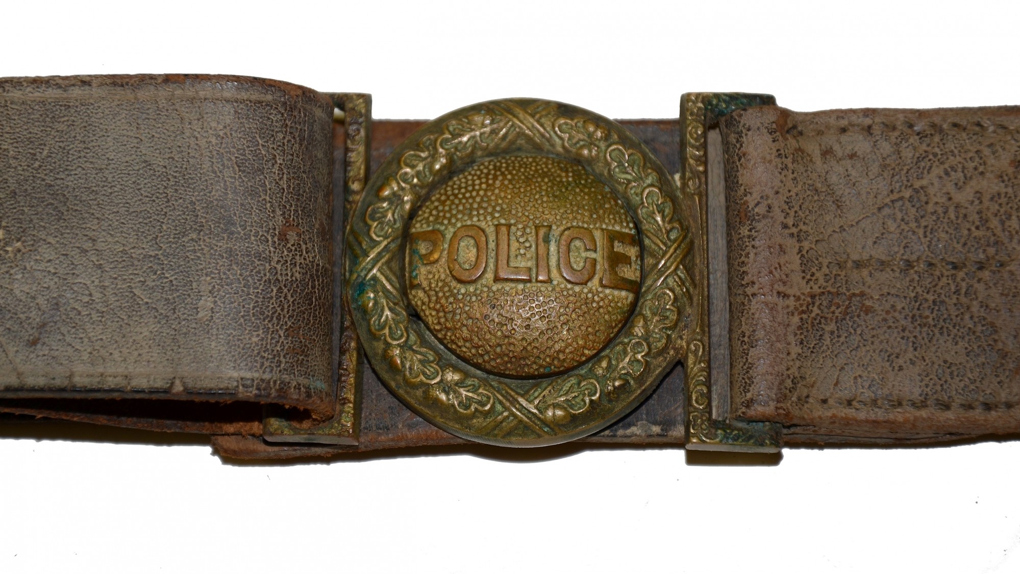 BALTIMORE CITY POLICE BELT WITH BUCKLE, CIRCA 18701890 — Horse Soldier