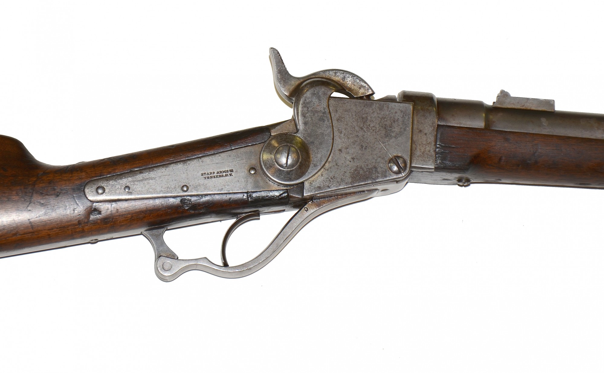 CIVIL WAR STARR CARBINE USED BY THE 1ST ARKANSAS CAVALRY (US), COMPANY