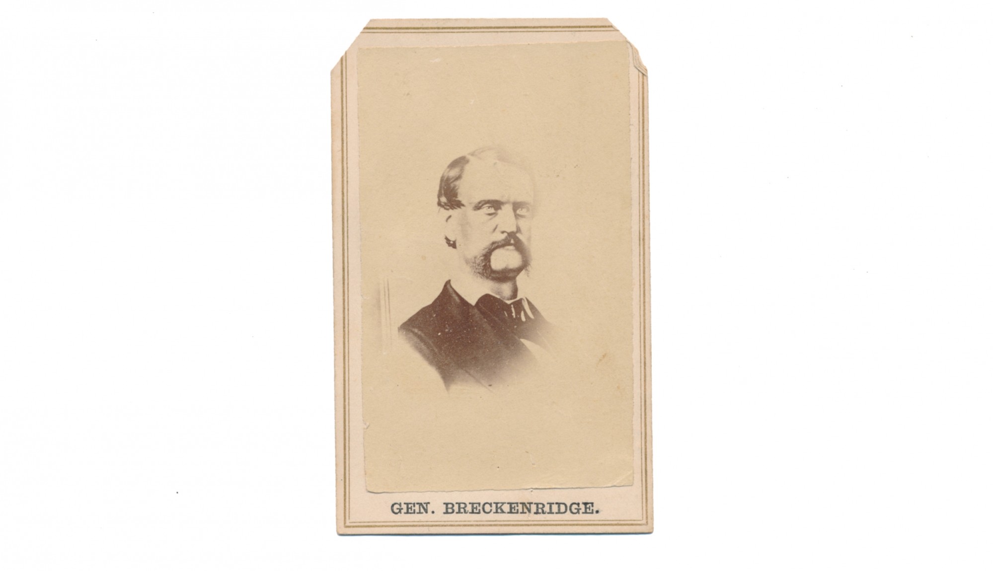 CDV OF CS GENERAL JOHN C. BRECKINRIDGE