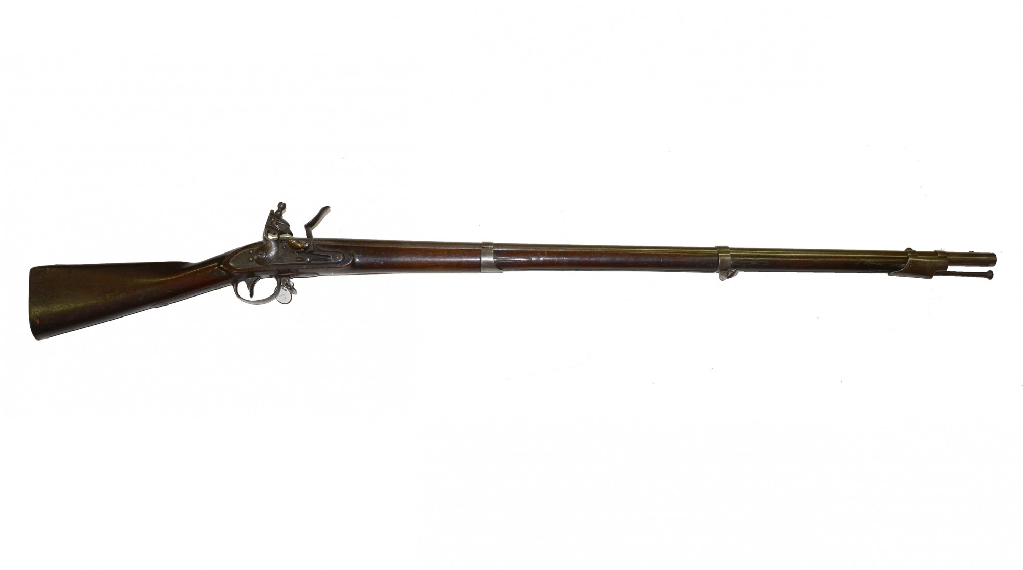 ORIGINAL TYPE 1, M1816 UNALTERED ‘M.T.WICKHAM’ FLINTLOCK ID’D TO THE NEW JERSEY ‘SALEM BRIGADE’