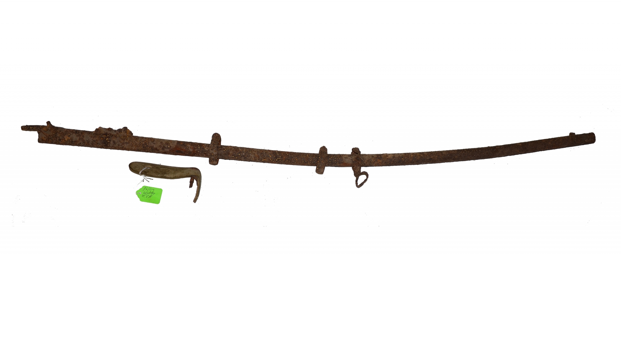 RELIC P-1853 ENFIELD RIFLE MUSKET BARREL & BUTT PLATE 