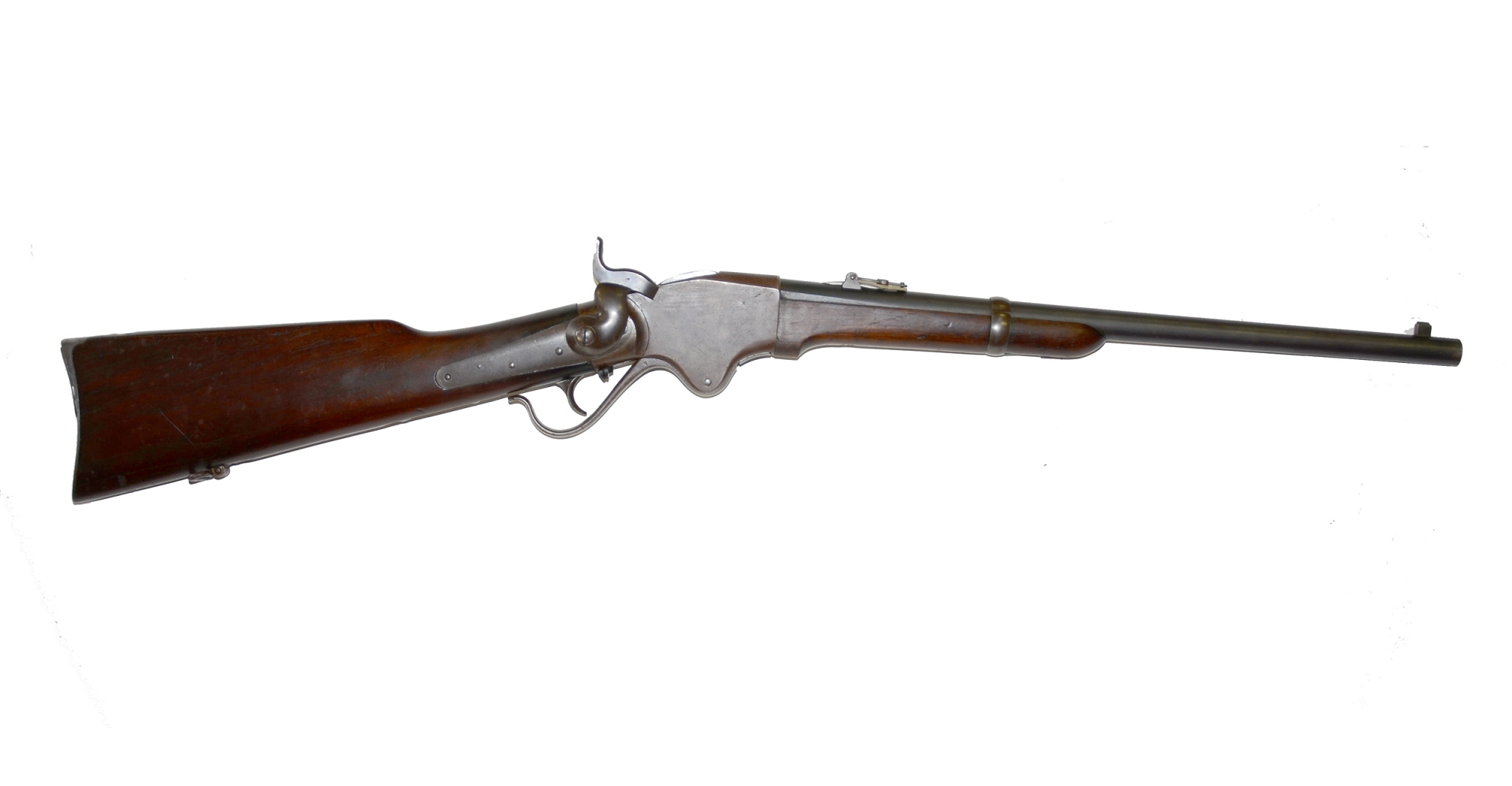 MODEL 1865 SPENCER CARBINE WITH THE STABLER CUTOFF