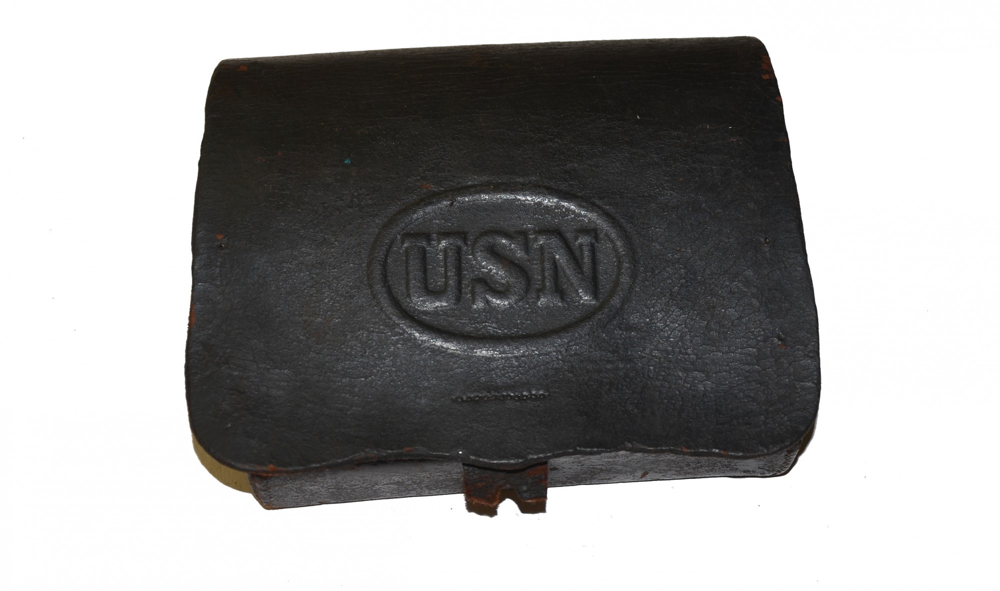 U.S. NAVY MUSKET CARTRIDGE BOX