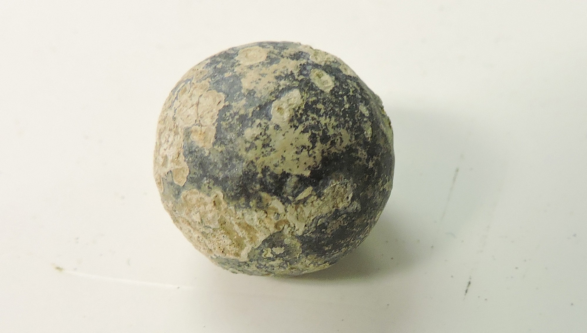 US/CS .69 CALIBER ROUND MUSKET BALL FOUND EAST OF THE STONE WALL IN THE