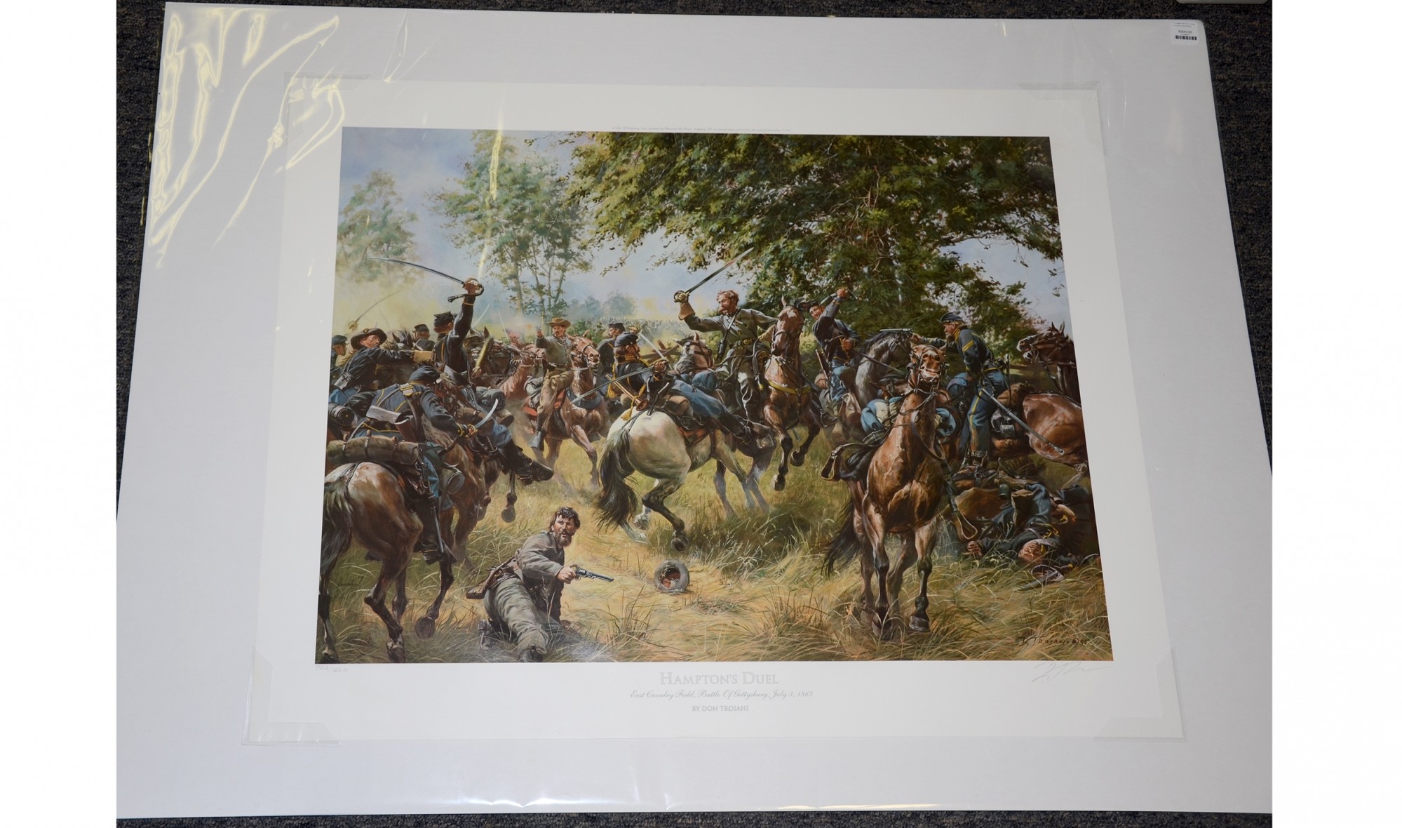 HAMPTON’S DUEL, EAST CAVALRY FIELD, BATTLE OF GETTYSBURG, JULY 3, 1863 – DON TROIANI