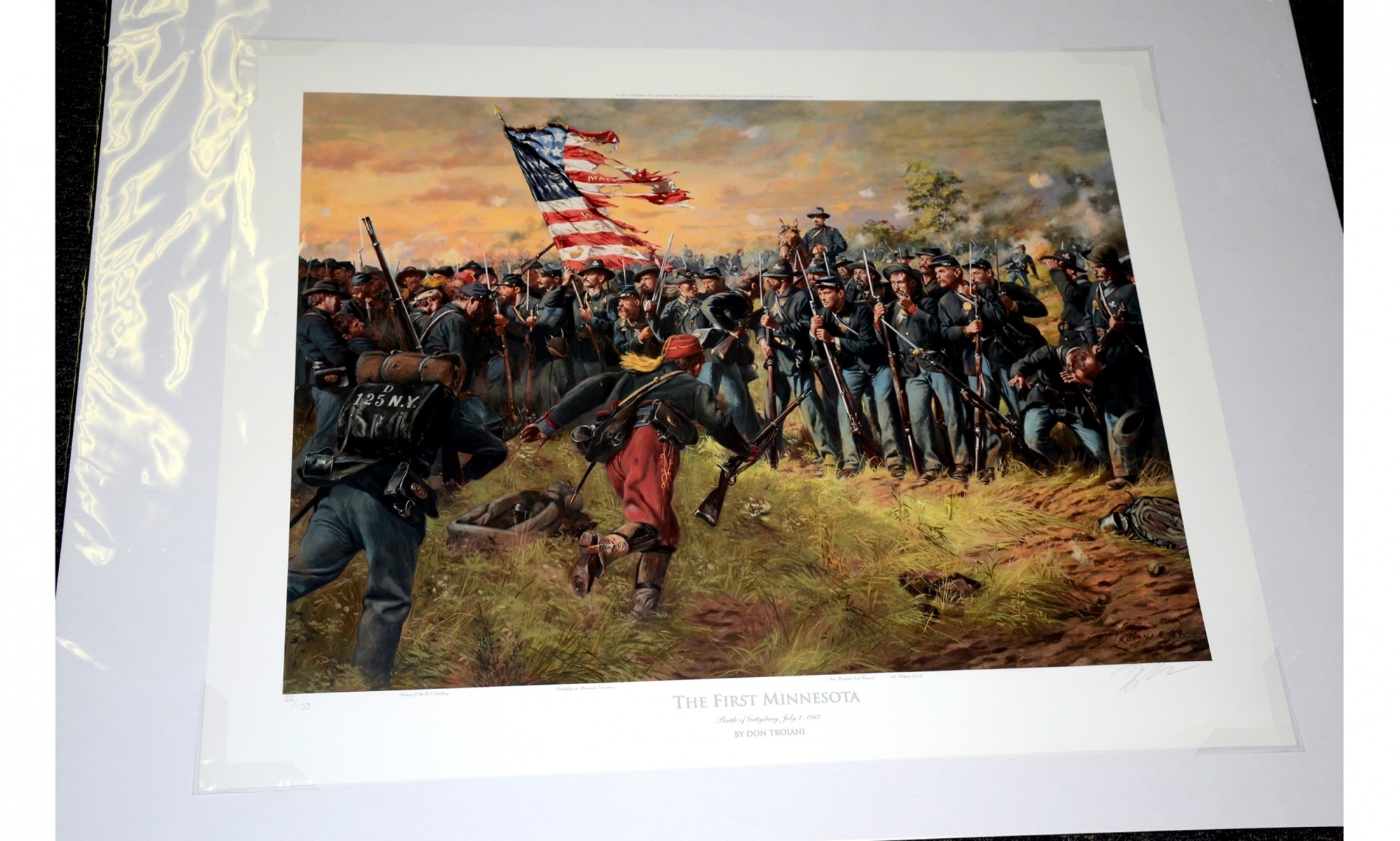 THE FIRST MINNESOTA: BATTLE OF GETTYSBURG, JULY 2, 1863 - DON TROIANI