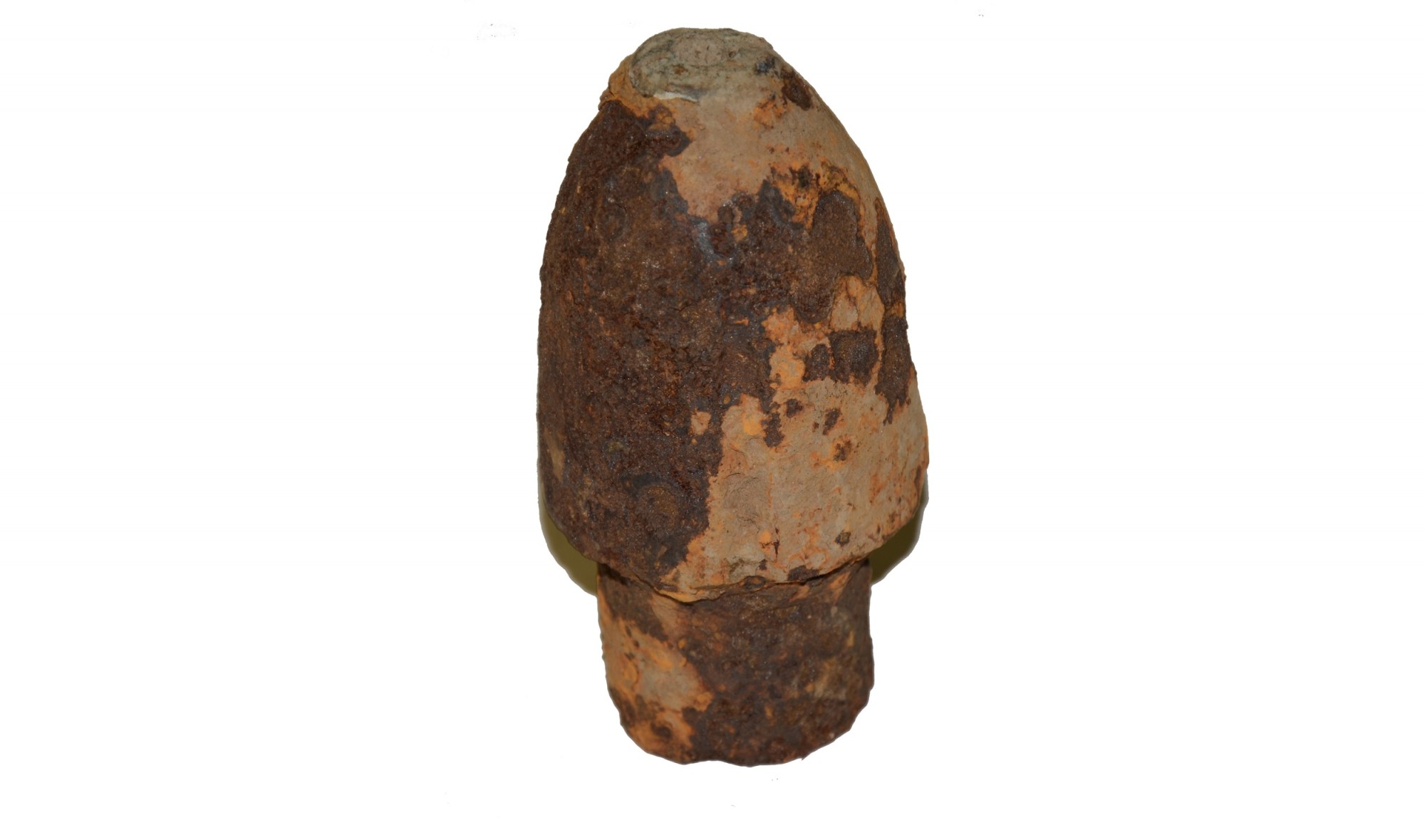 US 3 INCH HOTCHKISS SHELL, TOP ONLY, RECOVERED FROM GETTYSBURG