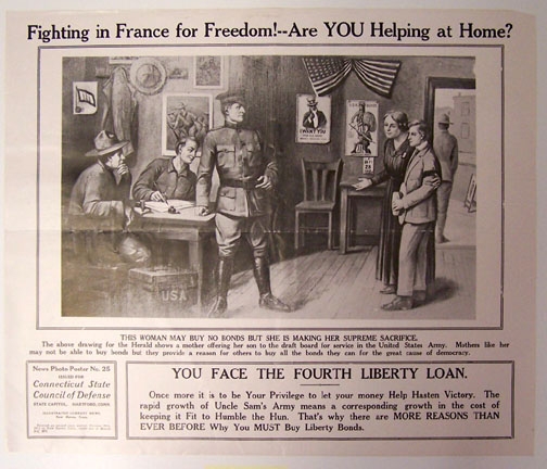 FIGHTING IN FRANCE FOR FREEDOM - ARE YOU HELPING AT HOME