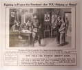 FIGHTING IN FRANCE FOR FREEDOM - ARE YOU HELPING AT HOME