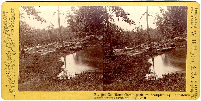 TIPTON STEREO #504 - ROCK CREEK, GETTYSBURG