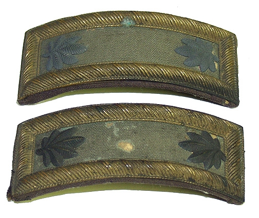 SMITH PATENT LT. COL. OF INFANTRY SHOULDER STRAPS